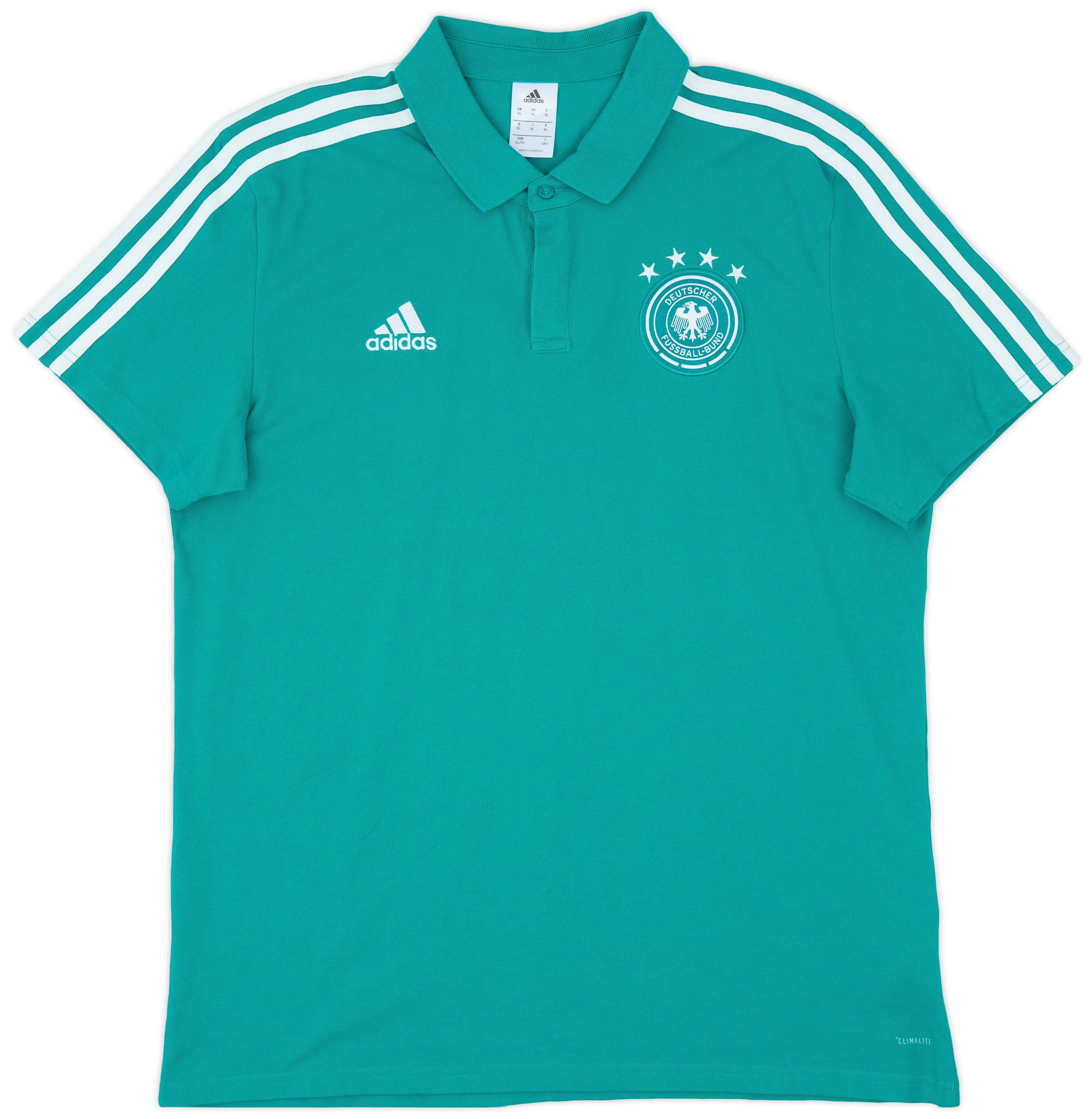 2017-18 Germany adidas Polo Shirt - 9/10 - (XL)