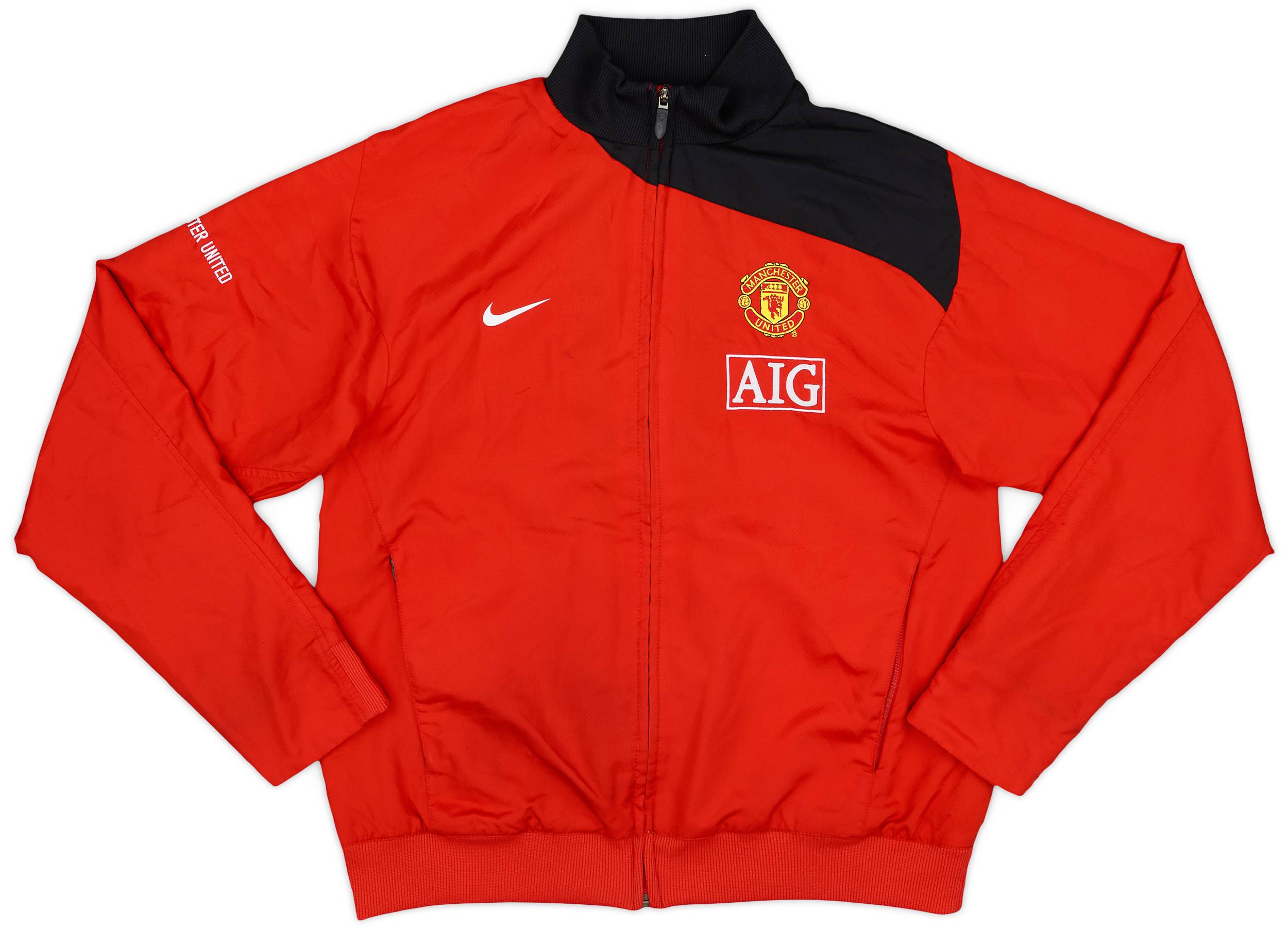 2008-09 Manchester United Nike Track Jacket - 8/10 - (M)