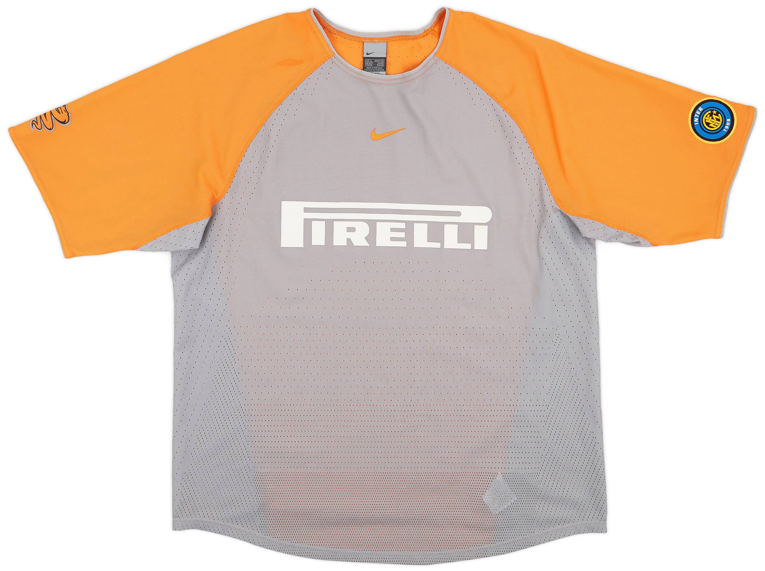 2001-02 Inter Milan Nike Training Shirt - 6/10 - (XL)