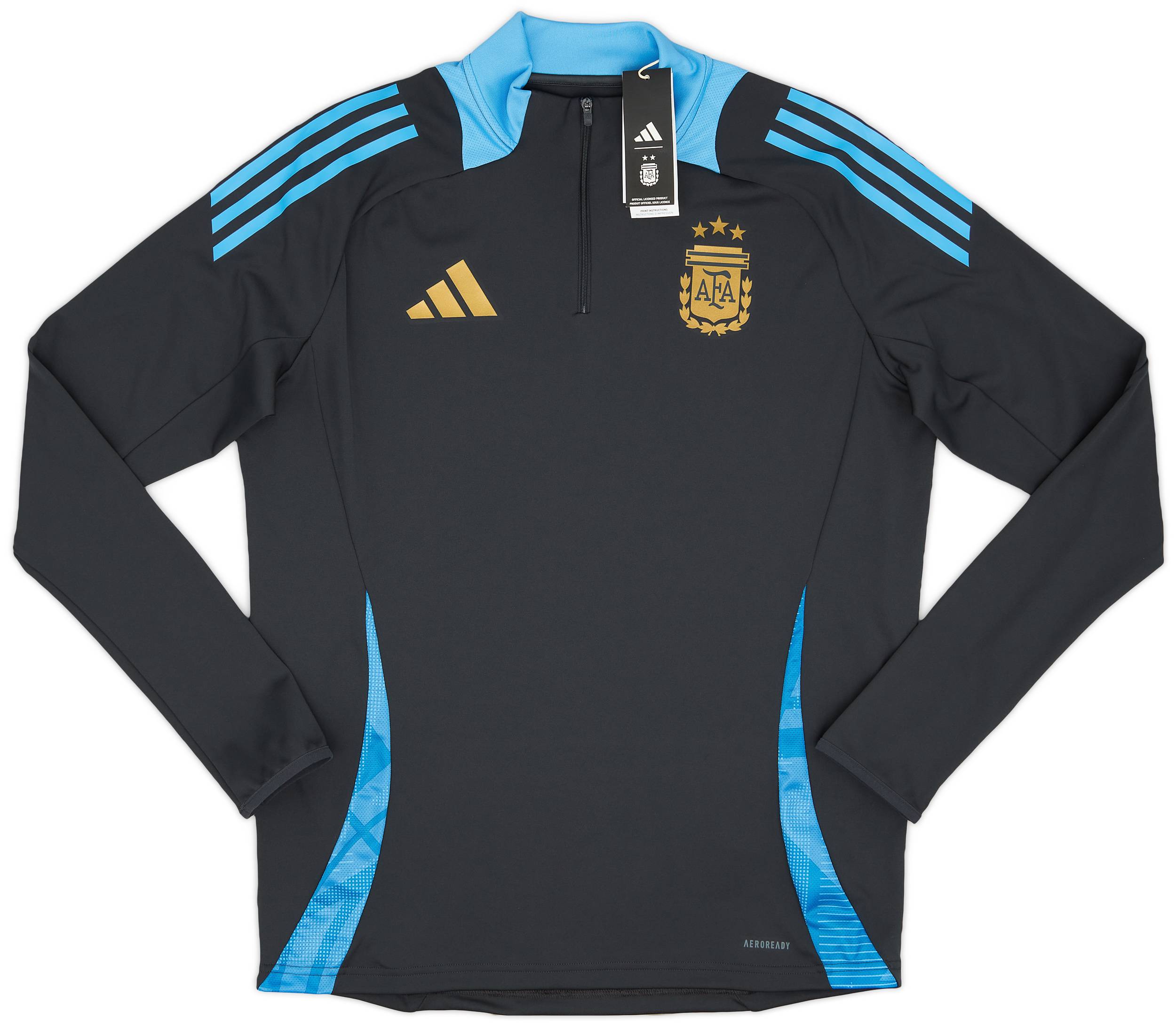 2024 25 Argentina adidas 1 4 Zip Training Top
