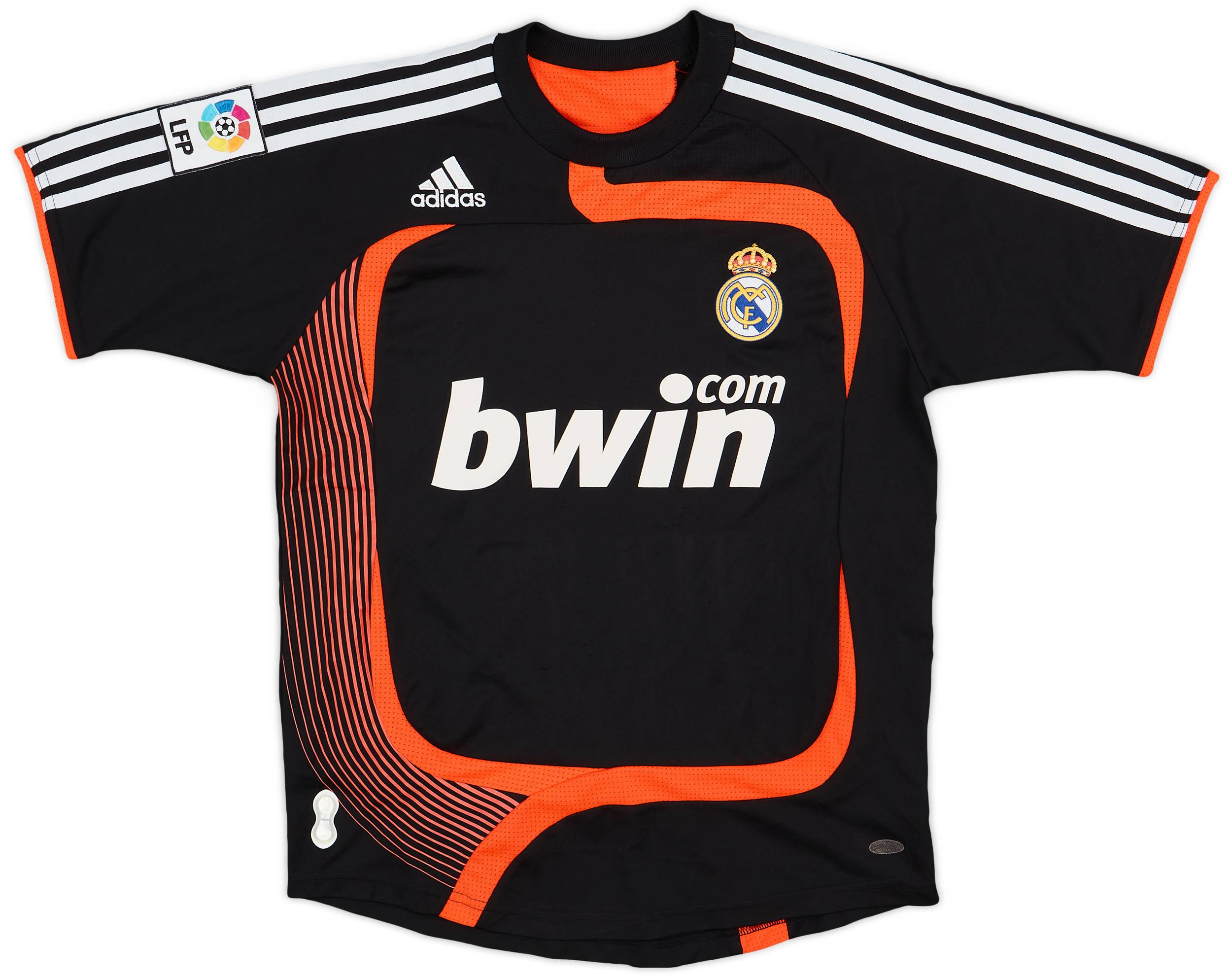 2007-08 Real Madrid GK S/S Shirt - 6/10 - (L.Boys)