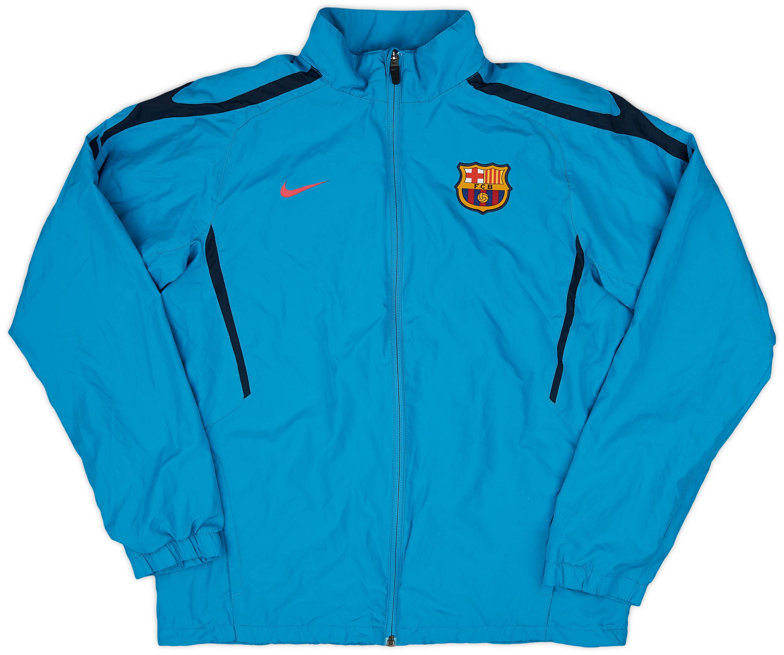 2010-11 Barcelona Nike Track Jacket - 8/10 - (XL.Boys)