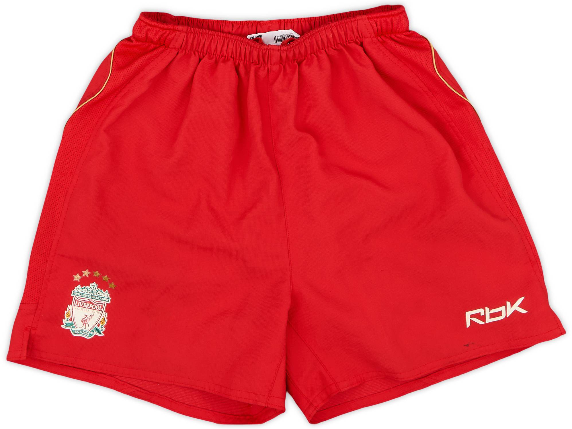 2005-06 Liverpool European Home Shorts - 6/10 - (M.Boys)