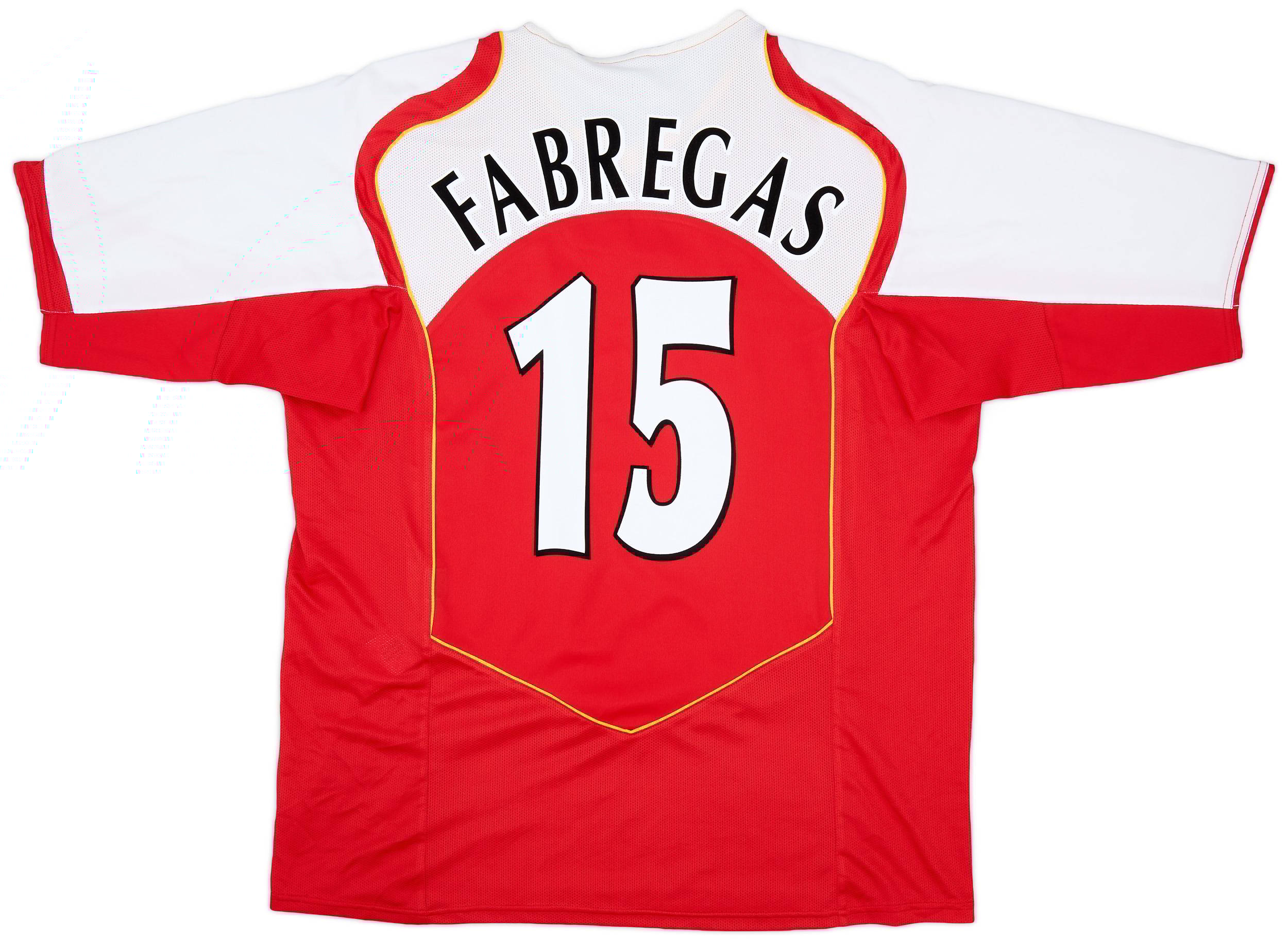 2004-05 Arsenal Home Shirt Fabregas #15 - 8/10 - (XXL)