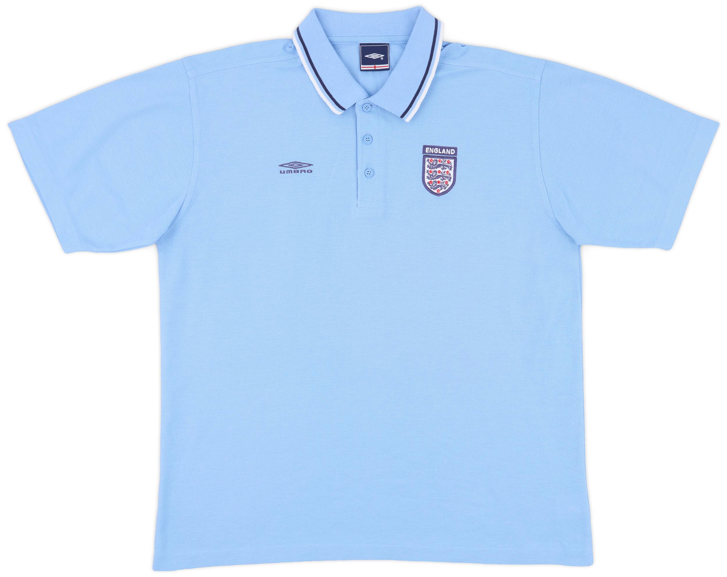 2002-03 England Umbro Polo Shirt - 7/10 - (L)
