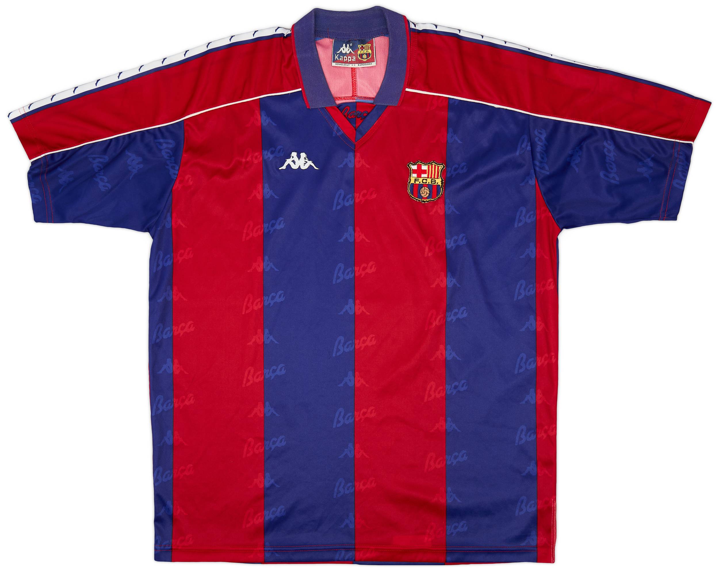 1992-95 Barcelona Home Shirt - 9/10 - (XL)