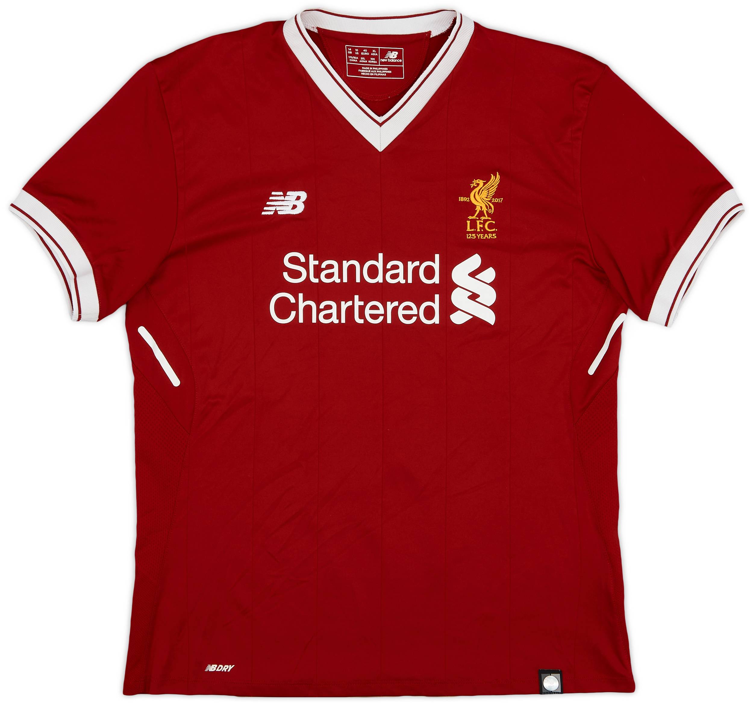 2017-18 Liverpool 125 Years Home Shirt - 9/10 - (Women's M)