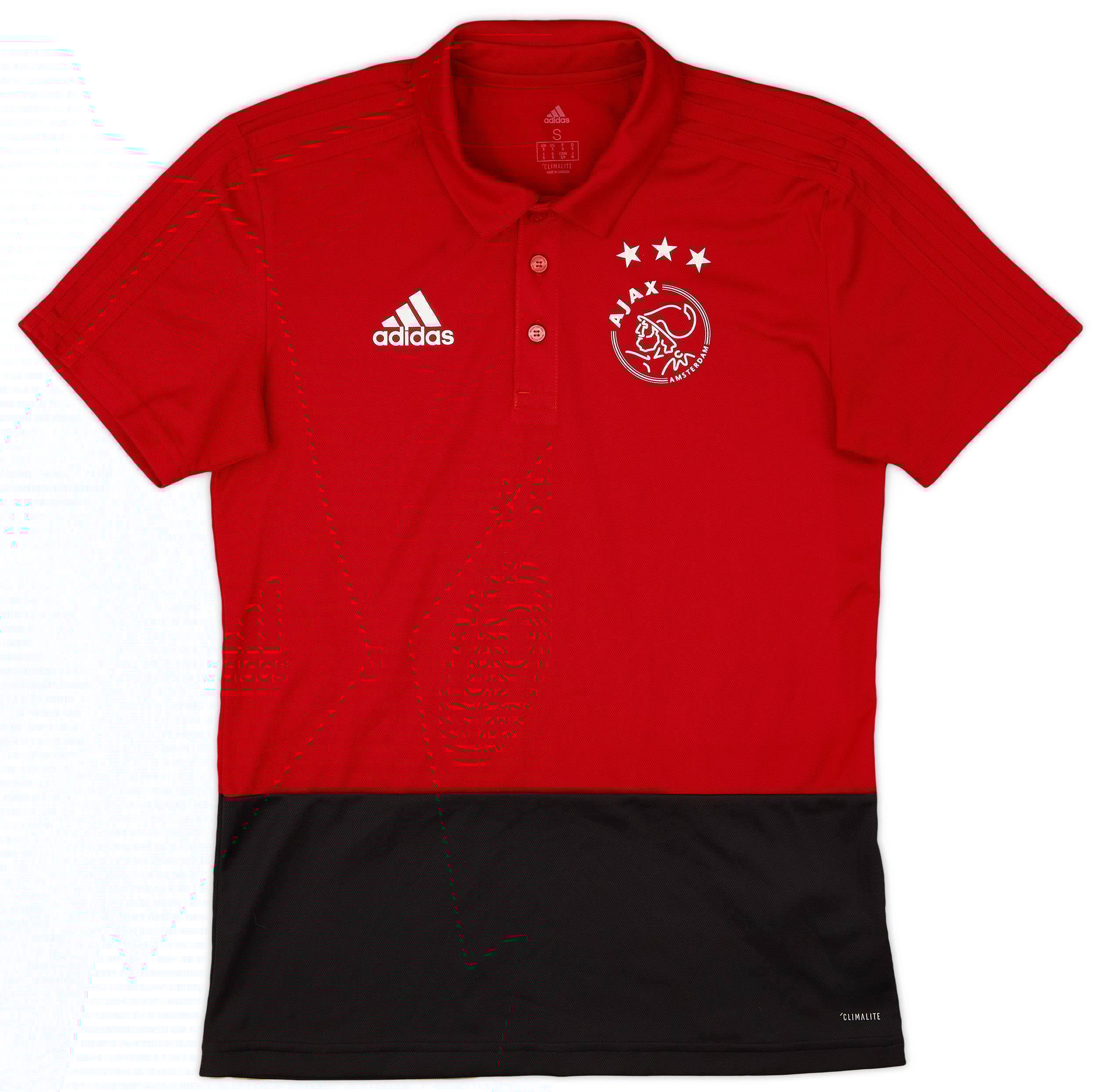 2018-19 Ajax adidas Polo Shirt - 7/10 - (S)