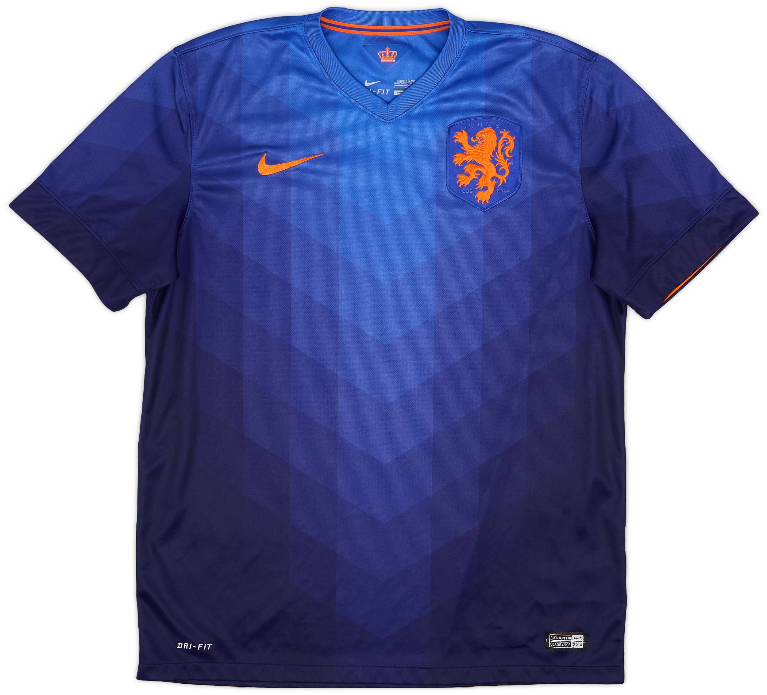 2014-15 Netherlands Away Shirt - 10/10 - (L)