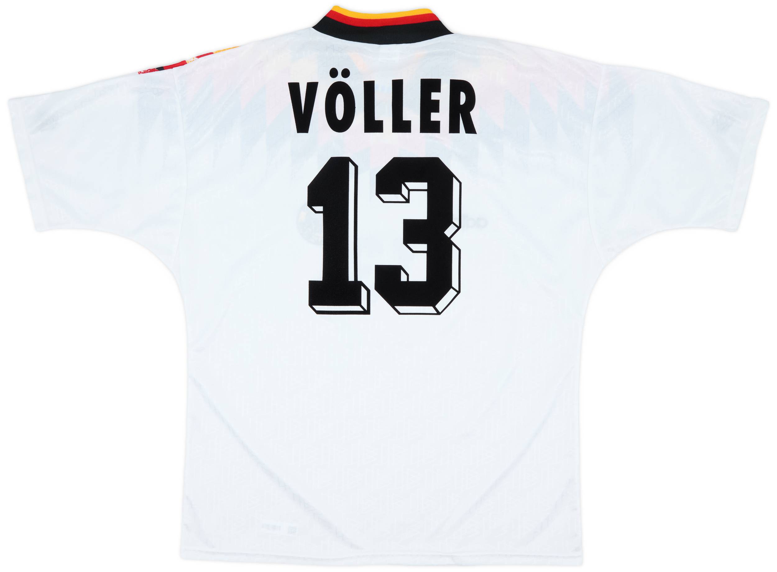 1994-96 Germany Home Shirt Voller #13 - 9/10 - (XL)
