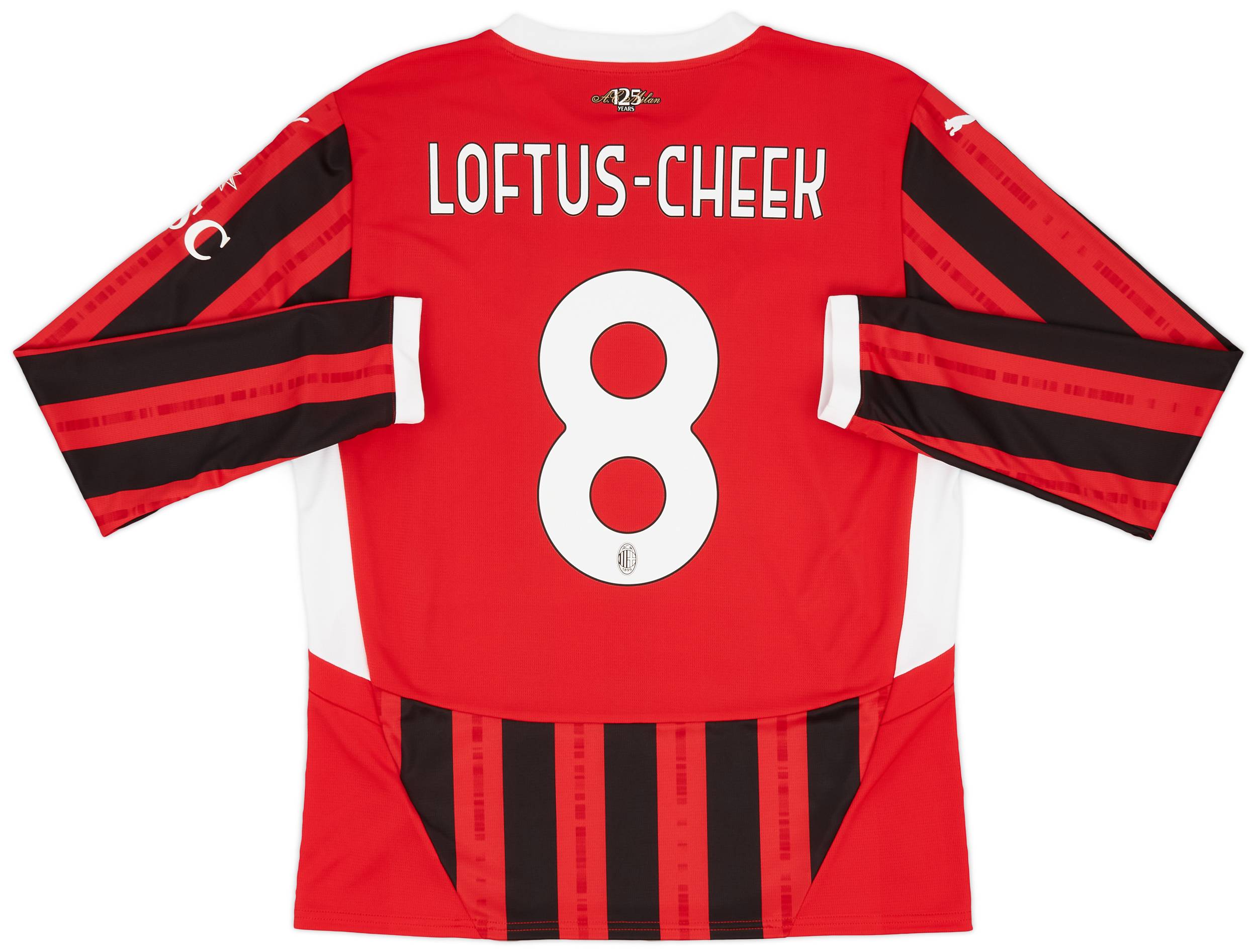 2024-25 AC Milan Home L/S Shirt Loftus-Cheek #8