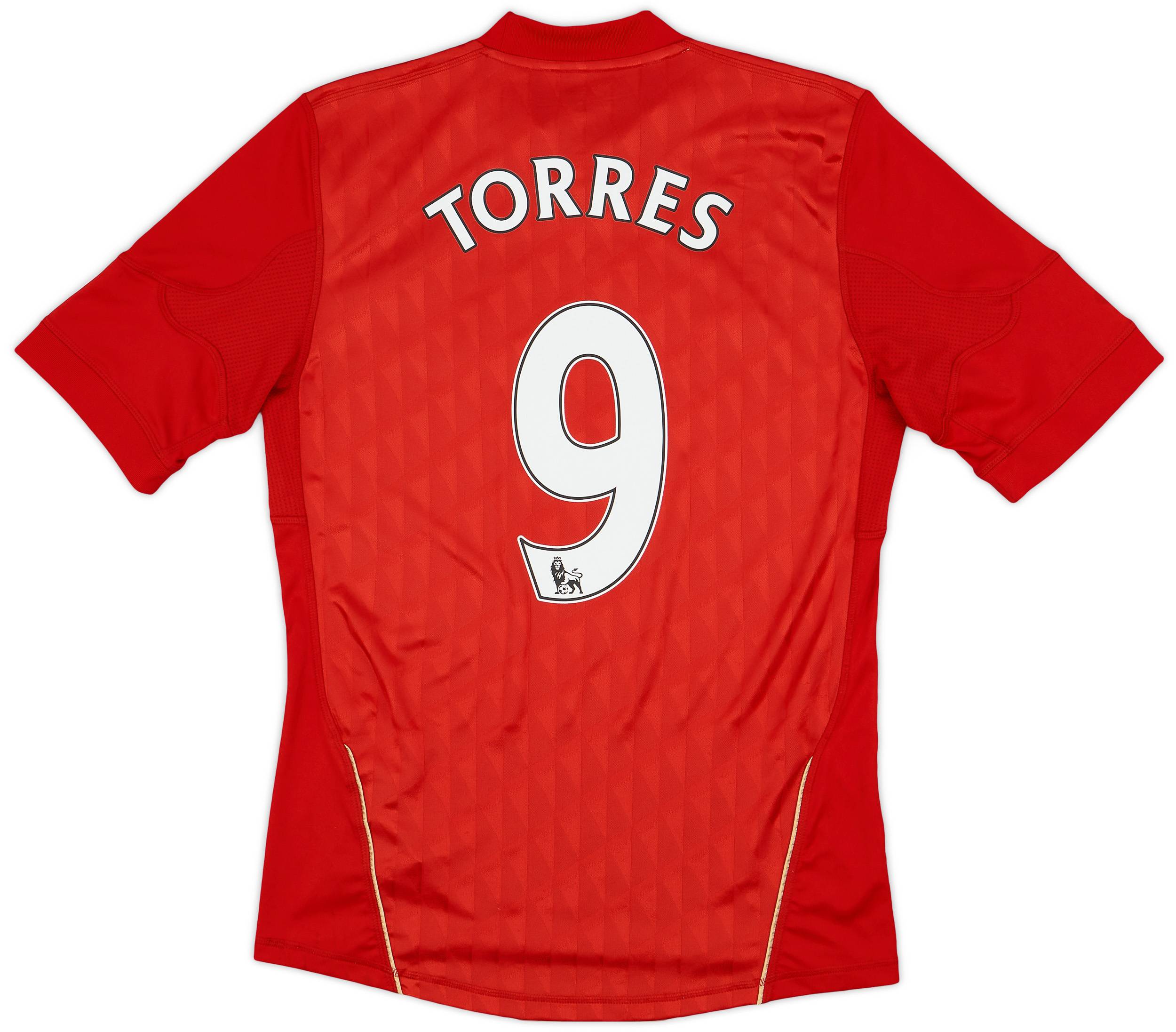 2010-12 Liverpool Home Shirt Torres #9 - 7/10 - (S)