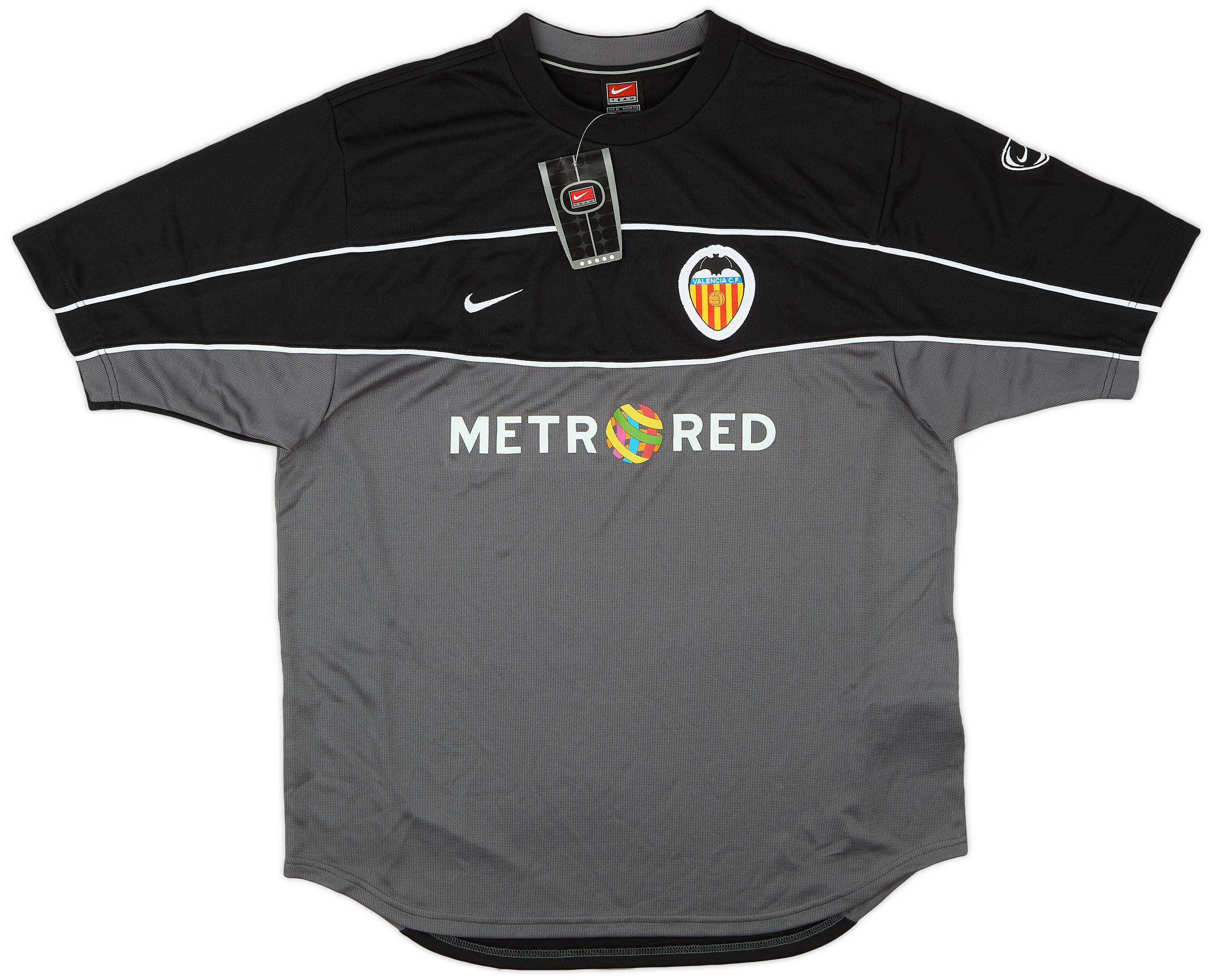 2001 02 Valencia Player Issue Nike Training Shirt M