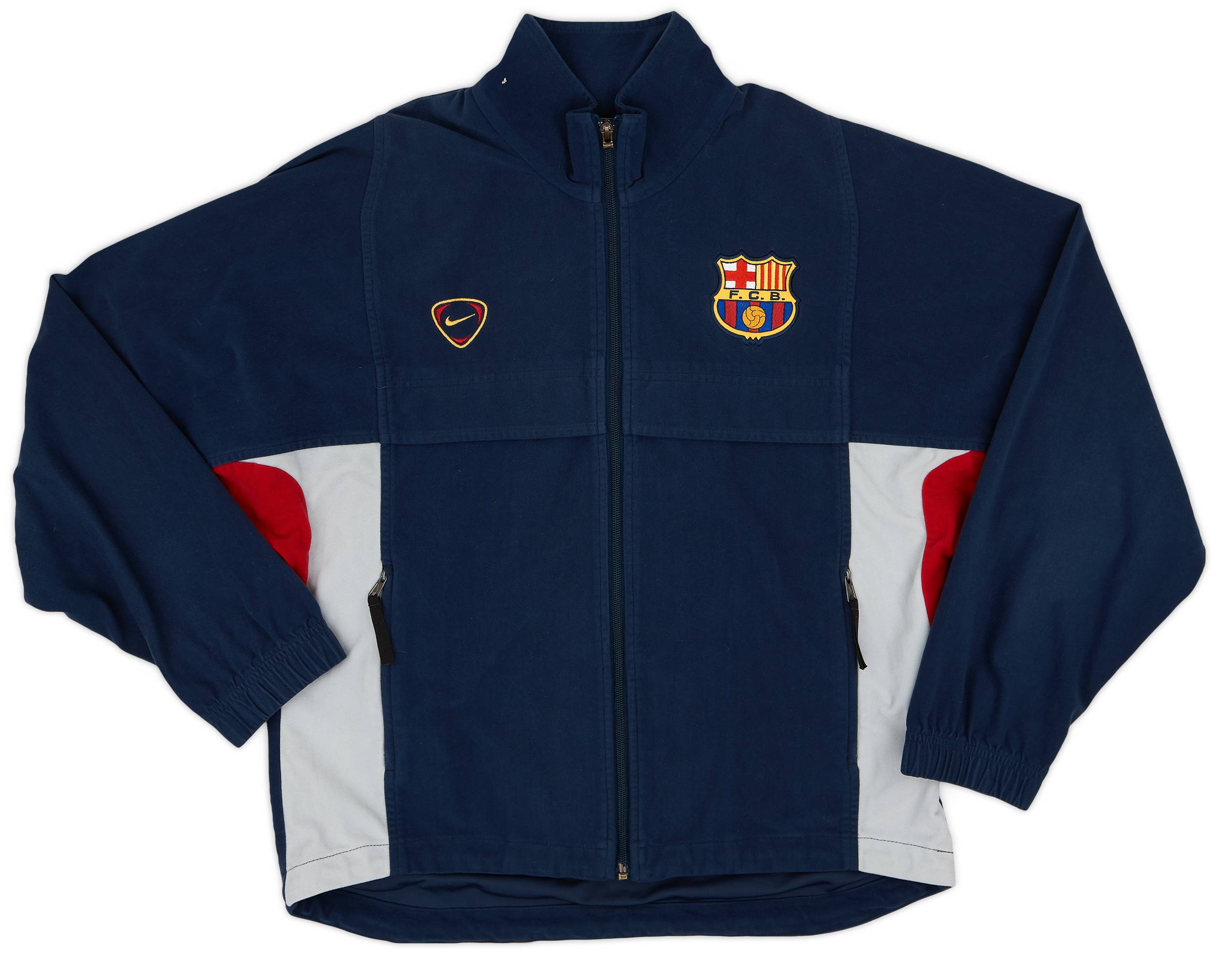 2000-01 Barcelona Nike Track Jacket - 9/10 - (S)