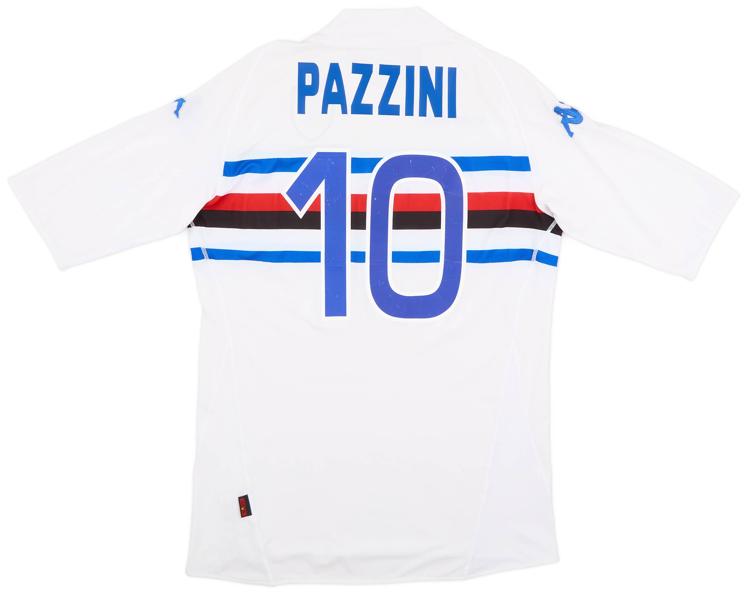 2005-06 Sampdoria Away Shirt Pazzini #10 - 6/10 - (XXL)