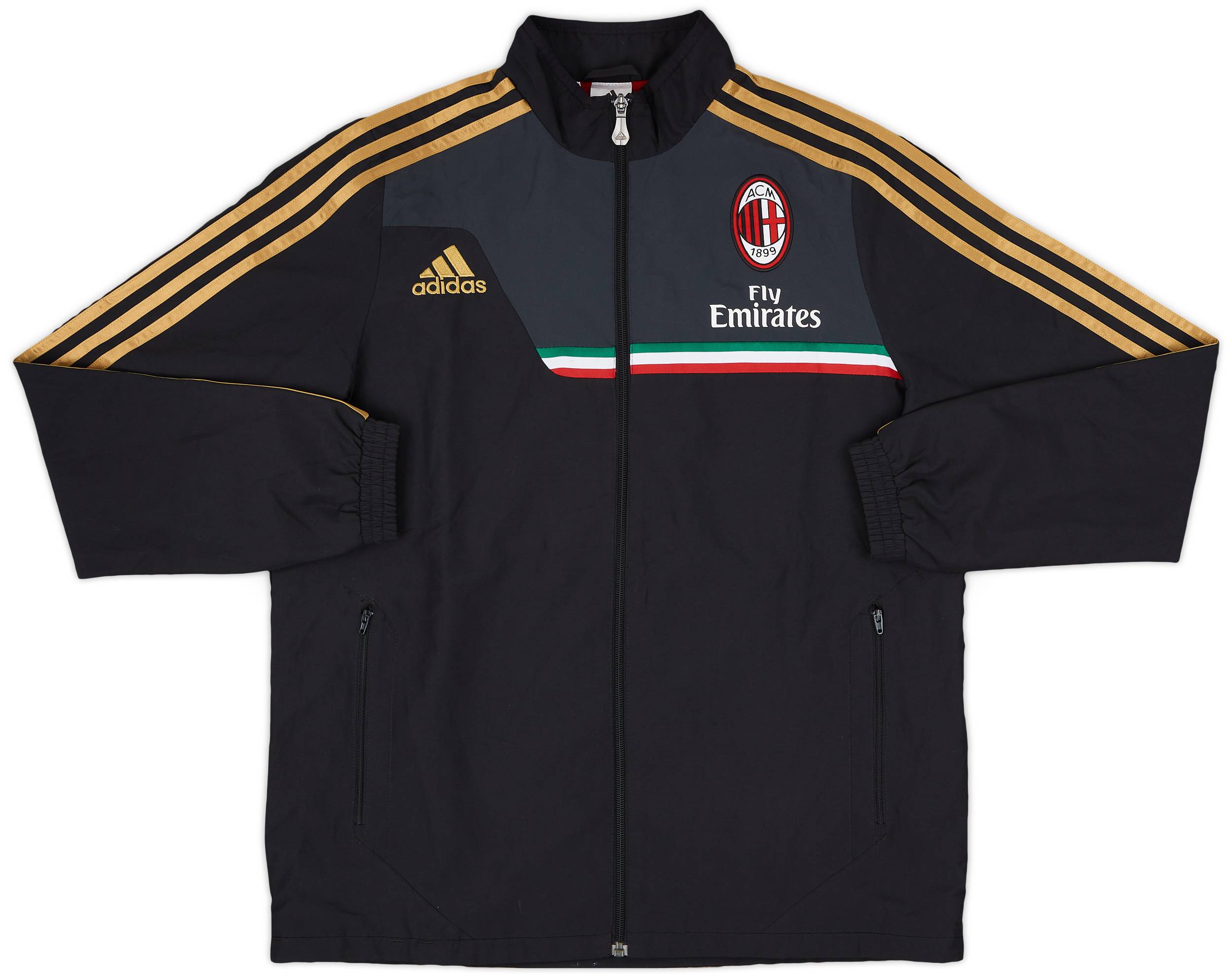 新しい季節 adidas Milan AC 2013-14 Track (XL.Boys) - 8/10 - Jacket ウェア