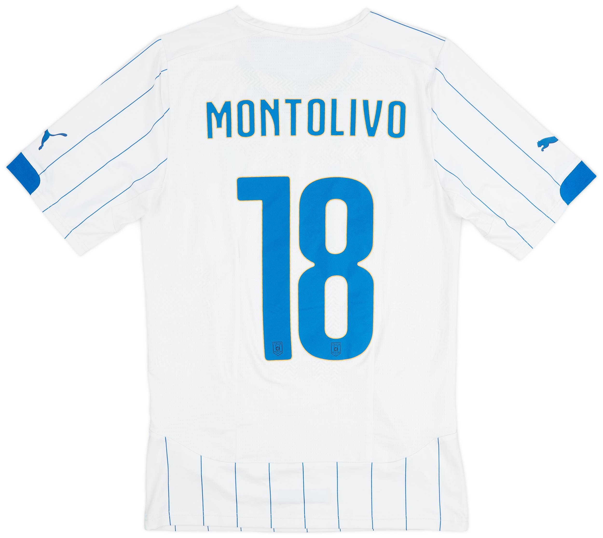 2014-15 Italy Away Shirt Montolivo #18 - 8/10 - (XL)
