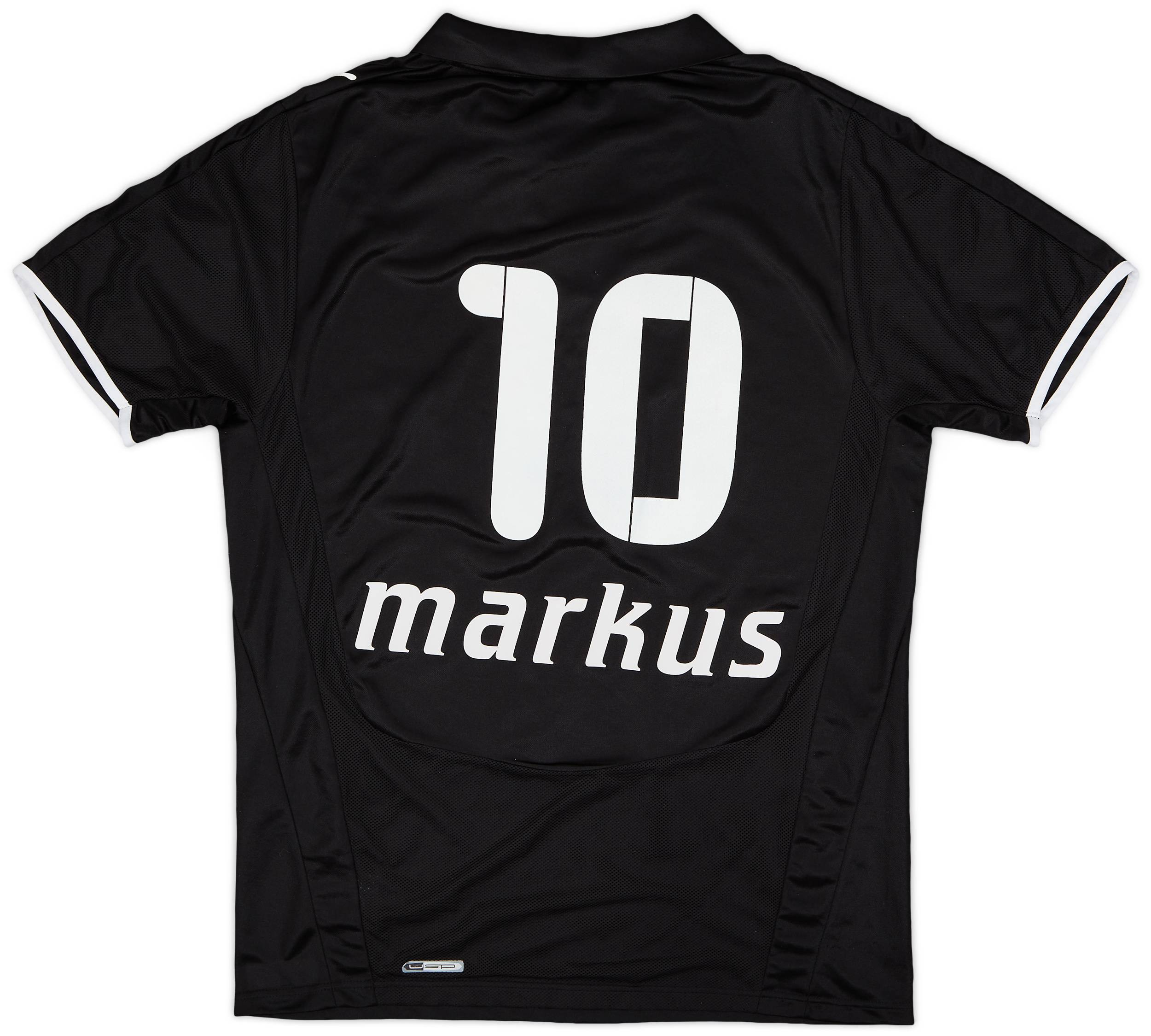 2008-09 Sturm Graz Home Shirt Markus #10 - 3/10 - (M)