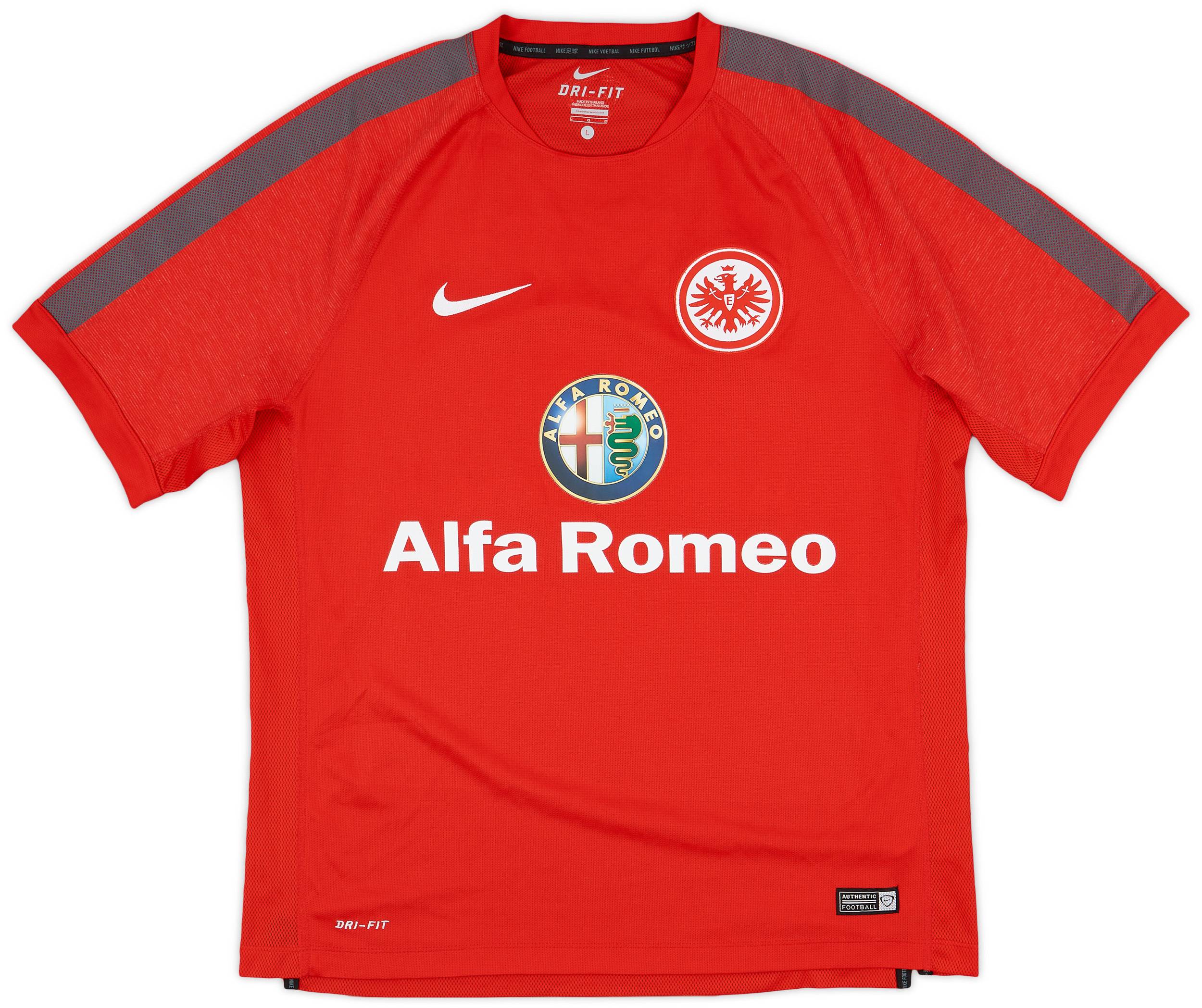 2014-15 Eintracht Frankfurt Nike Training Shirt - 9/10 - (L)