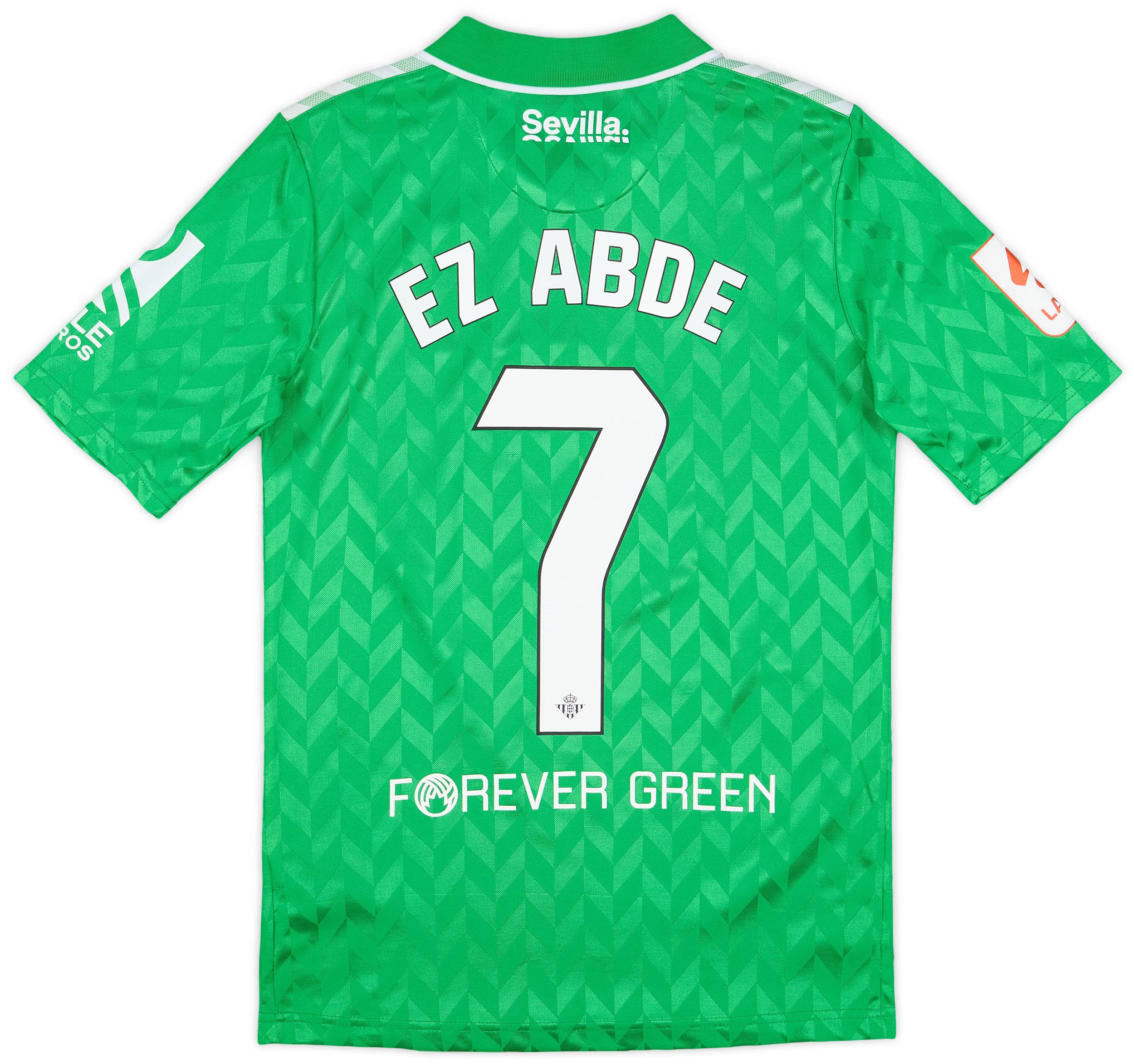 2023-24 Real Betis Away Shirt Ez Abde #7 - As New - (XS)