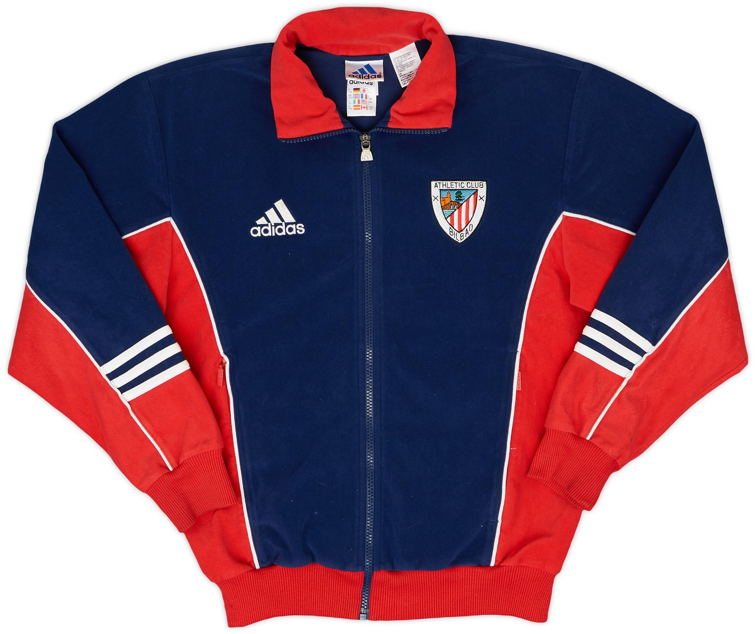 1999-00 Athletic Bilbao adidas Track Jacket - 8/10 - (L.Boys)