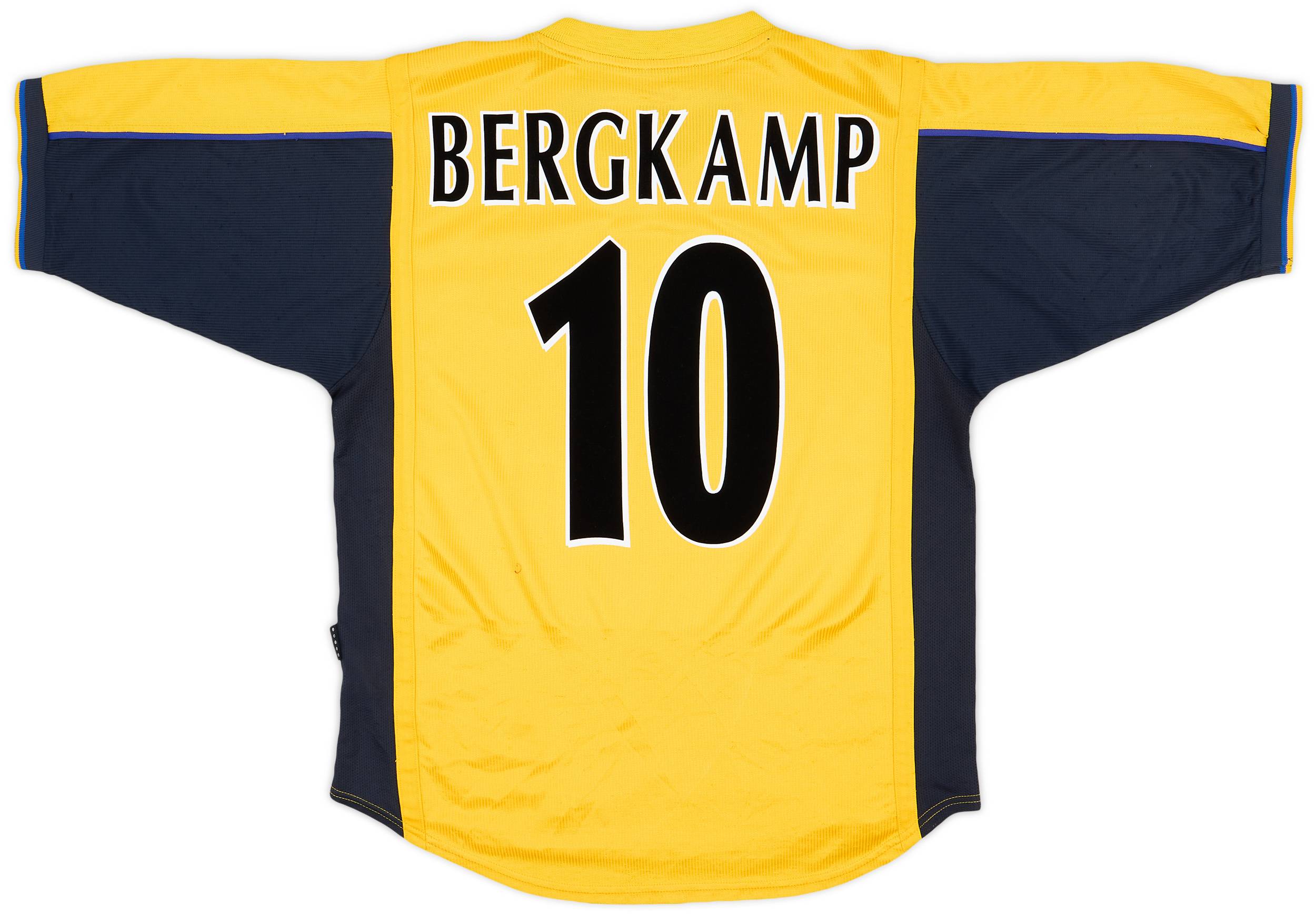 1999 01 Arsenal Away Shirt Bergkamp 10 7 10 M