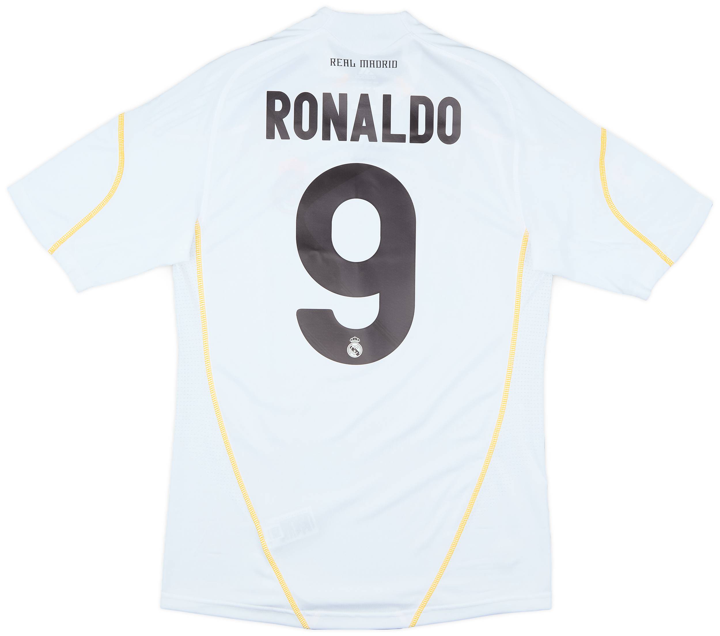 2009-10 Real Madrid Home Shirt Ronaldo #9 (S)