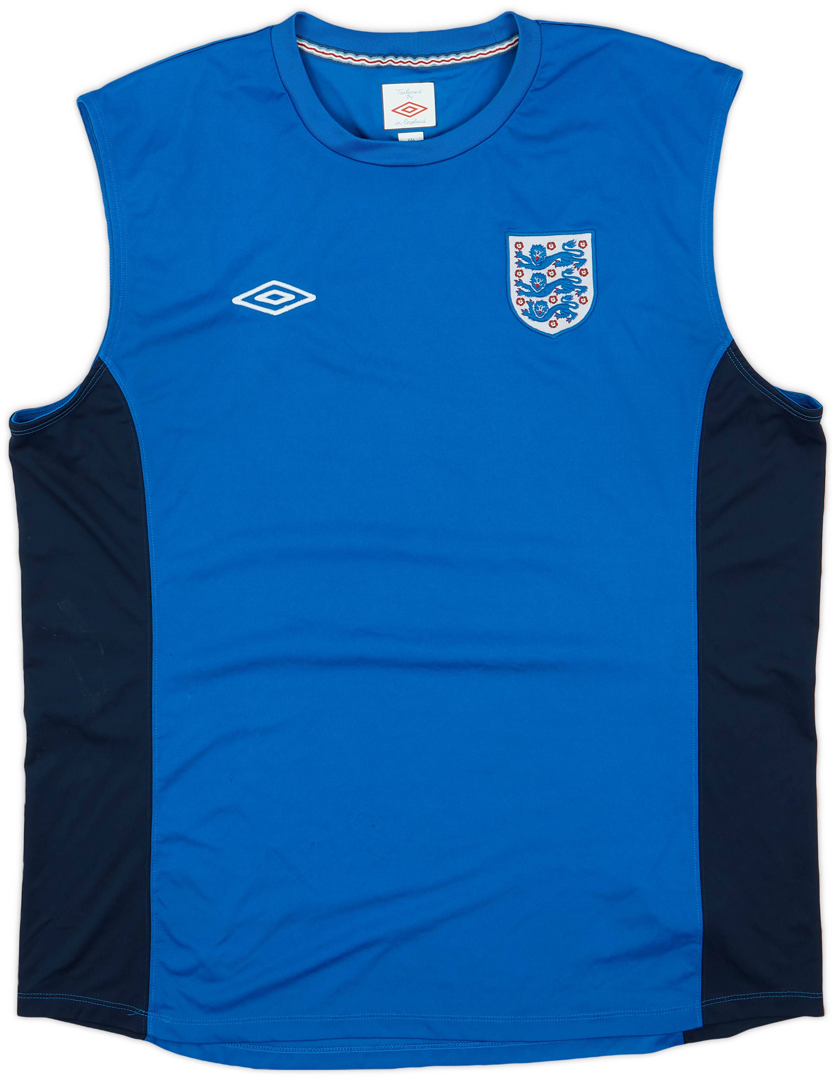 England Umbro Training Vest アンブロ 2006-07 England Umbro Training Vest - 7/10 - (S)