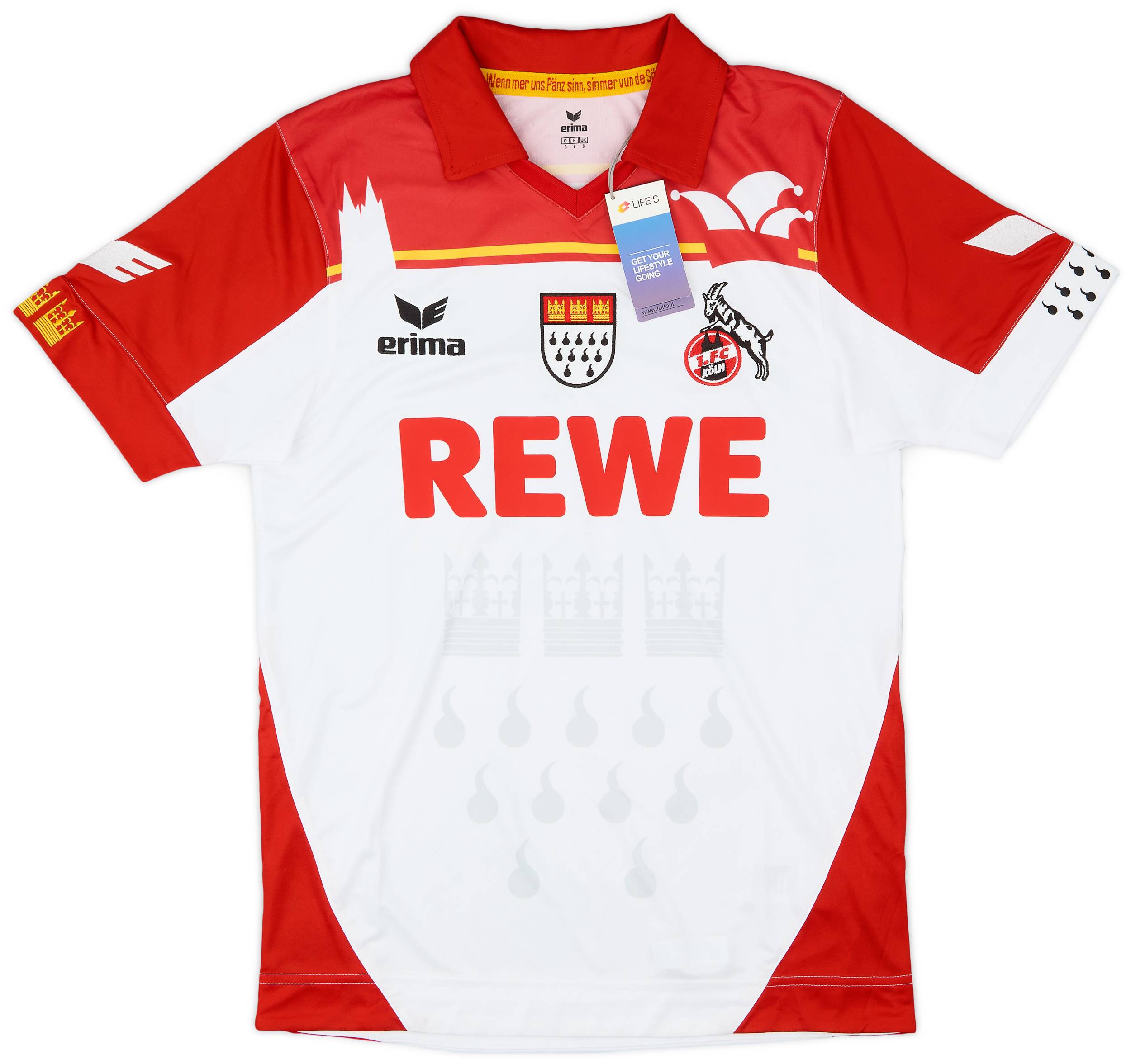 2016-17 FC Koln 'Fastelovend Karneval' Shirt - 9/10 - (S)