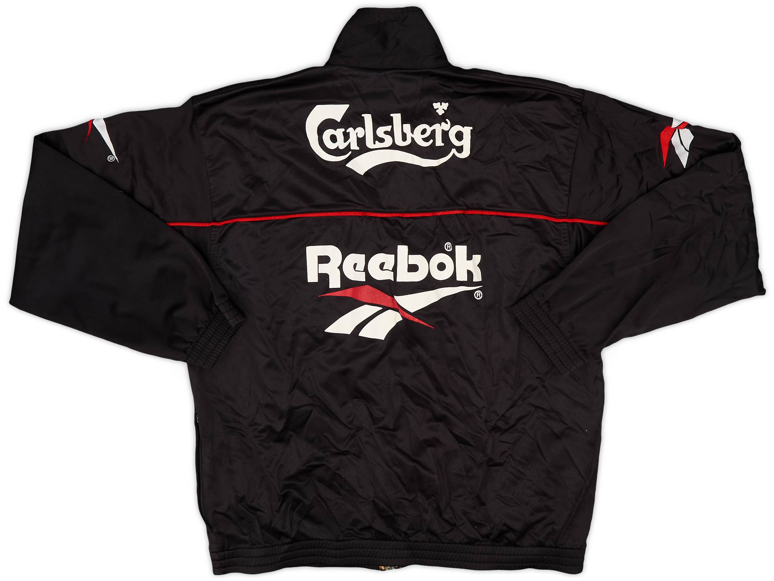 リバプール 黒 ジャージ Reebok 96/97 1996-97 Liverpool Reebok Track Jacket - 7/10 - (S)