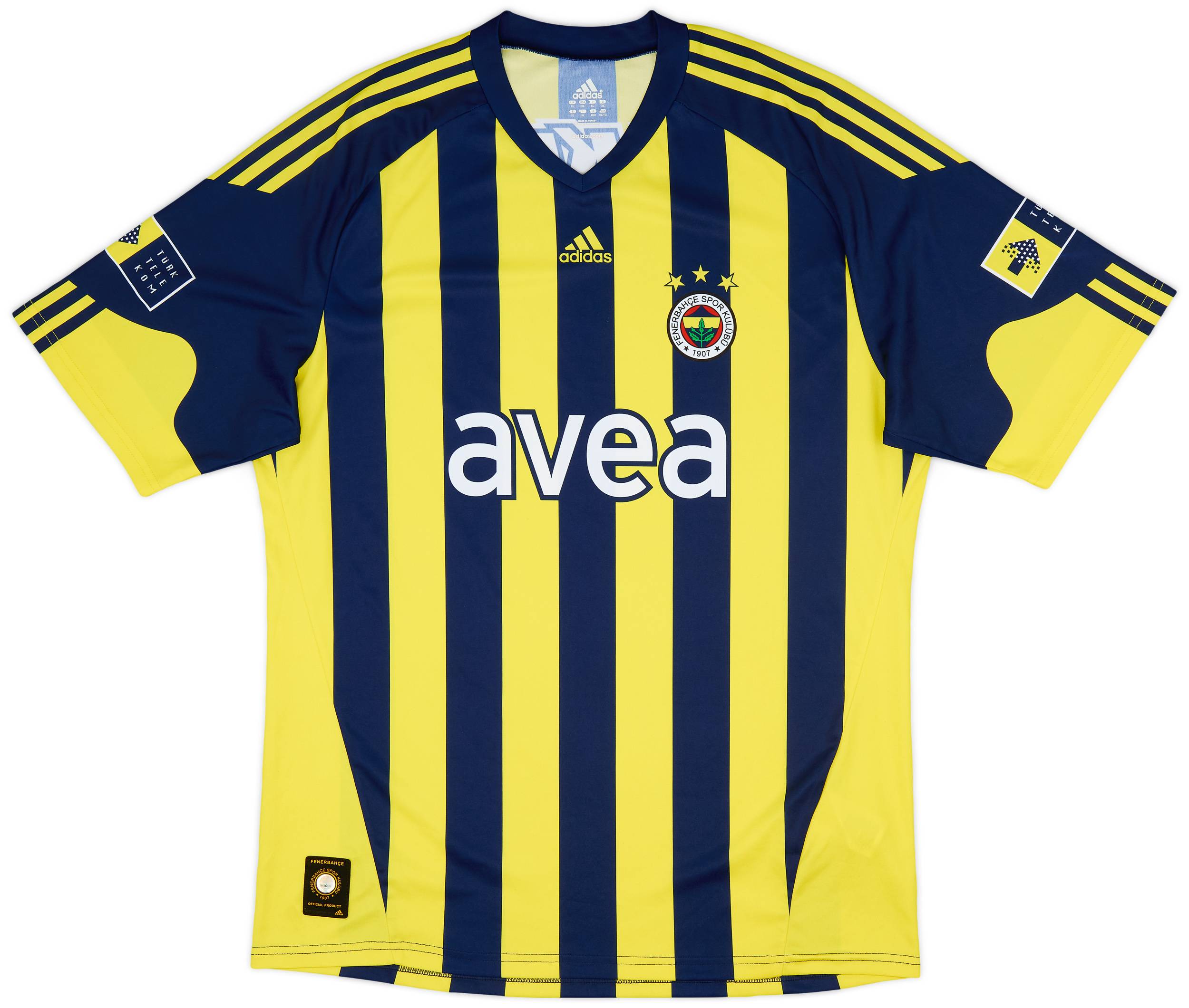 2010-11 Fenerbahce Home Shirt - 8/10 - (XL)