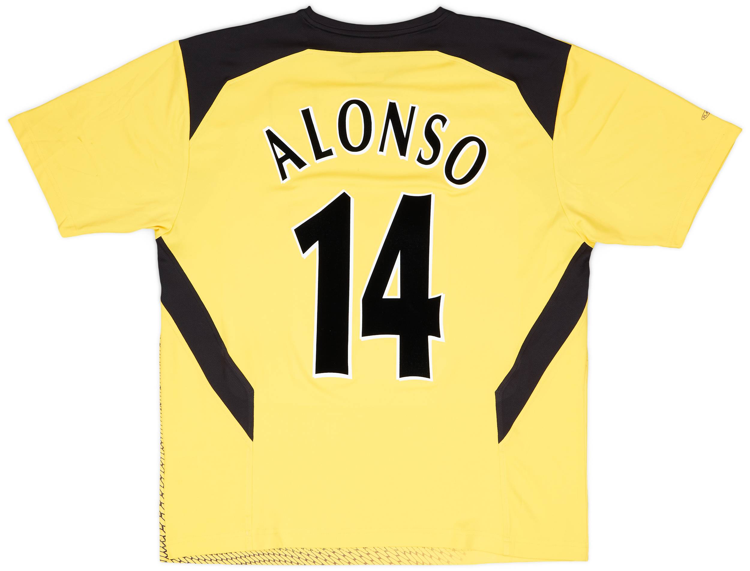 2004-06 Liverpool Away Shirt Alonso #14 - 8/10 - (L)