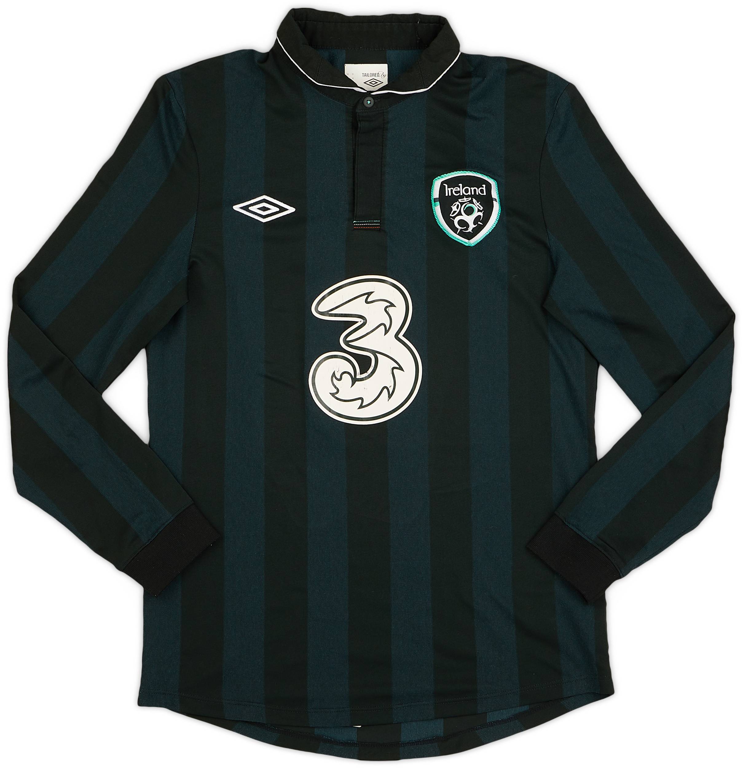 2013-14 Ireland Away L/S Shirt - 7/10 - (M)