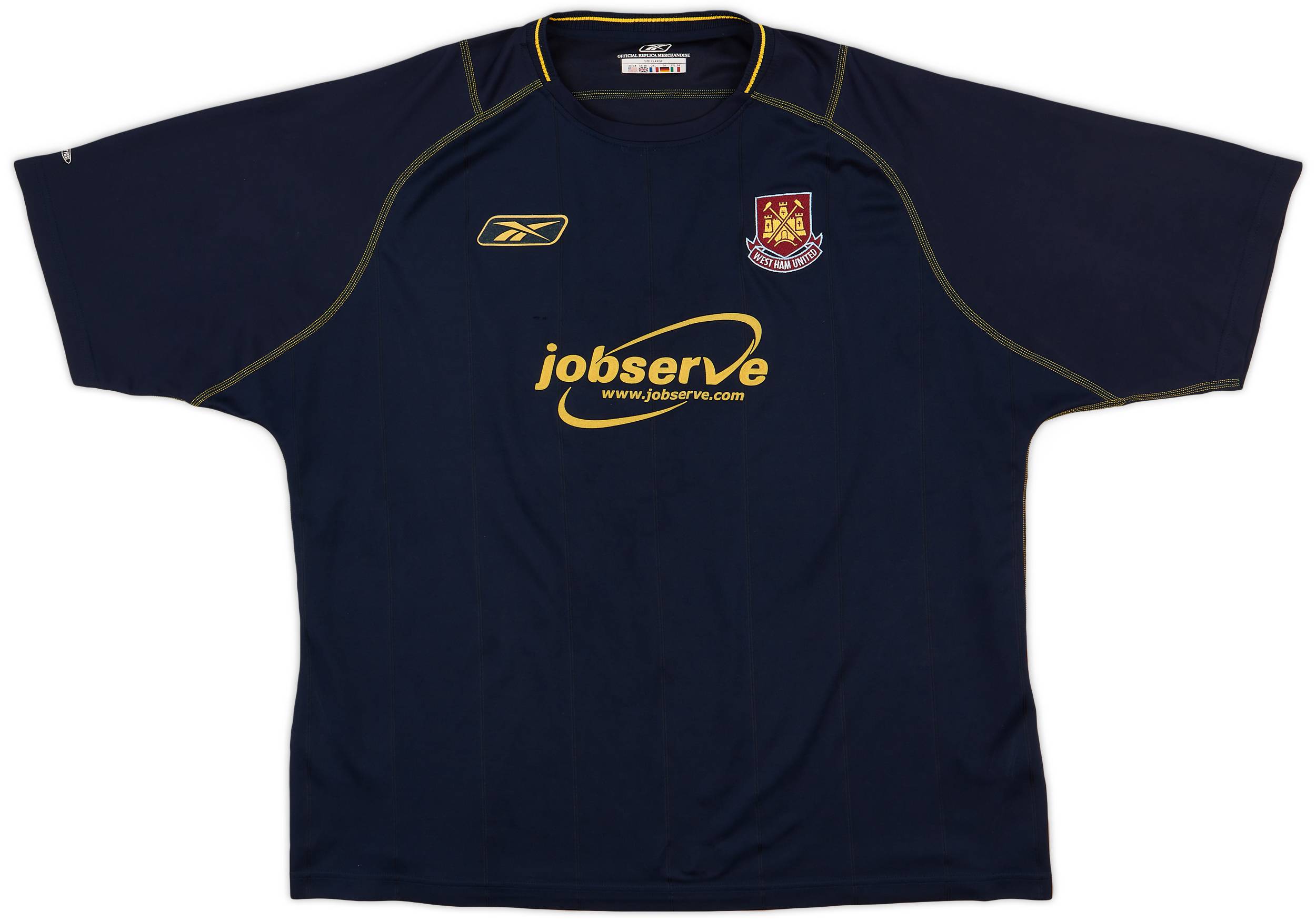 2003-04 West Ham Away Shirt - 6/10 - (XL)
