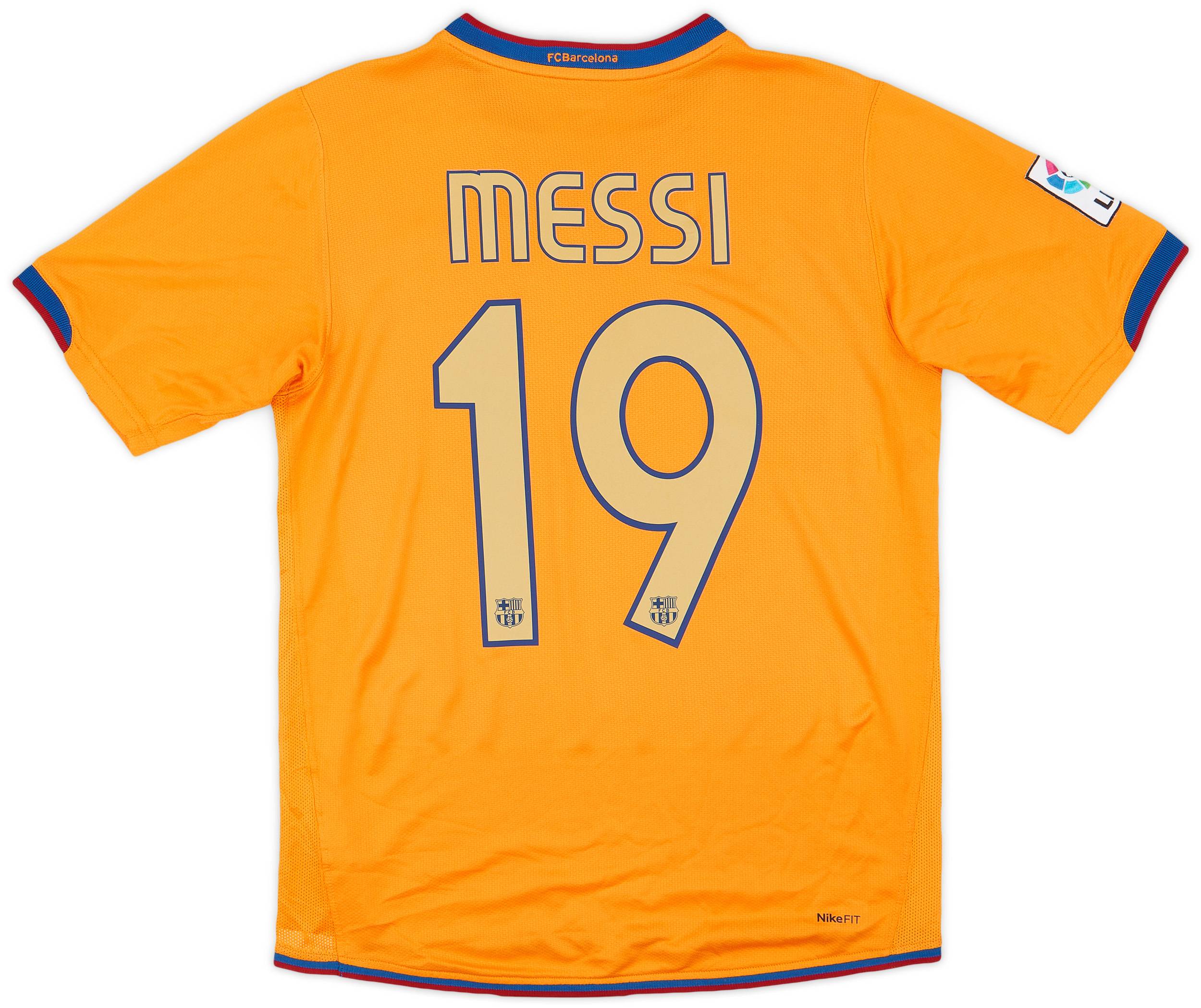 2006-08 Barcelona Away Shirt Messi #19 - 6/10 - (S)