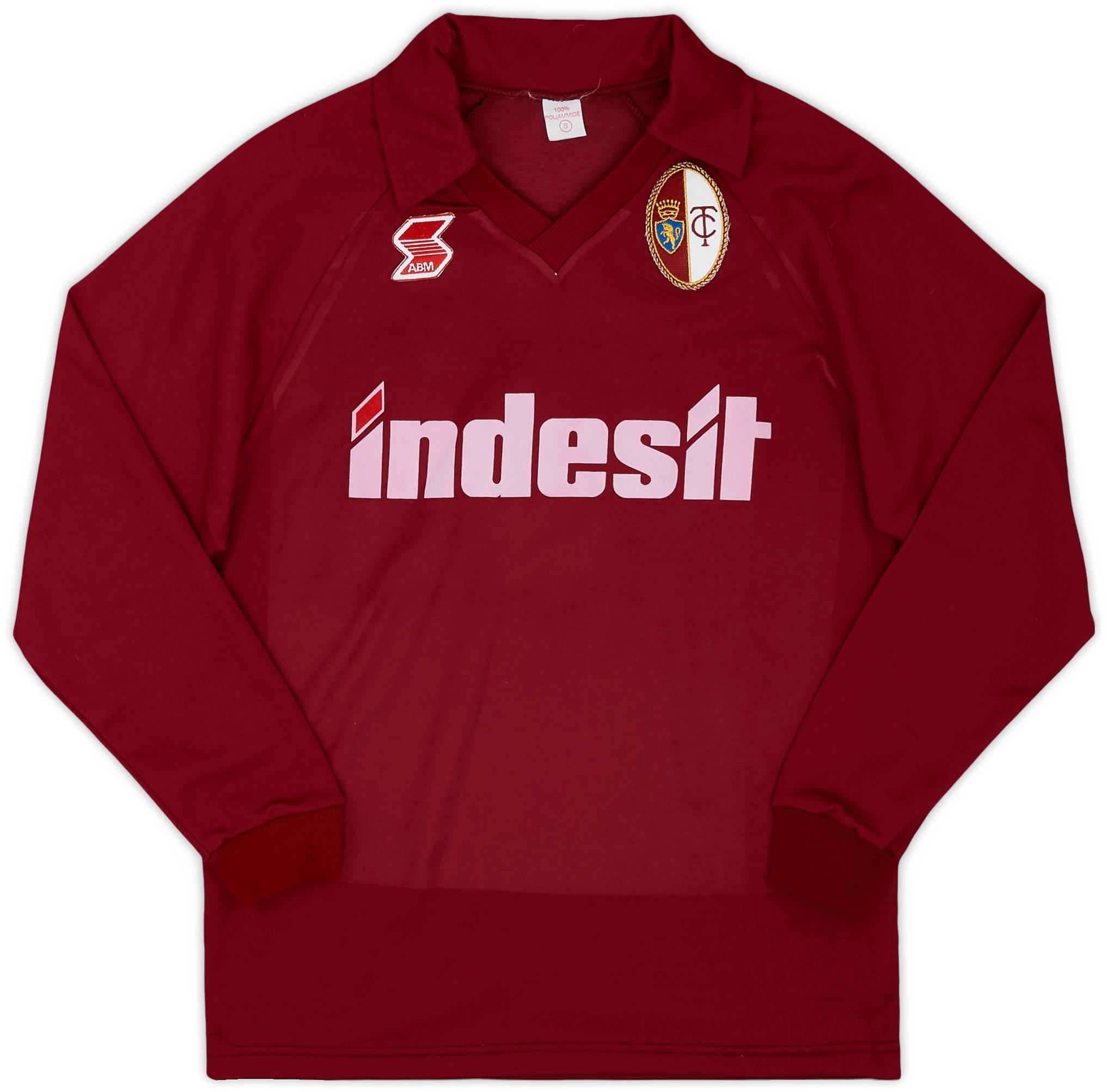 1990-91 Torino Home L/S Shirt - 6/10 - (S)