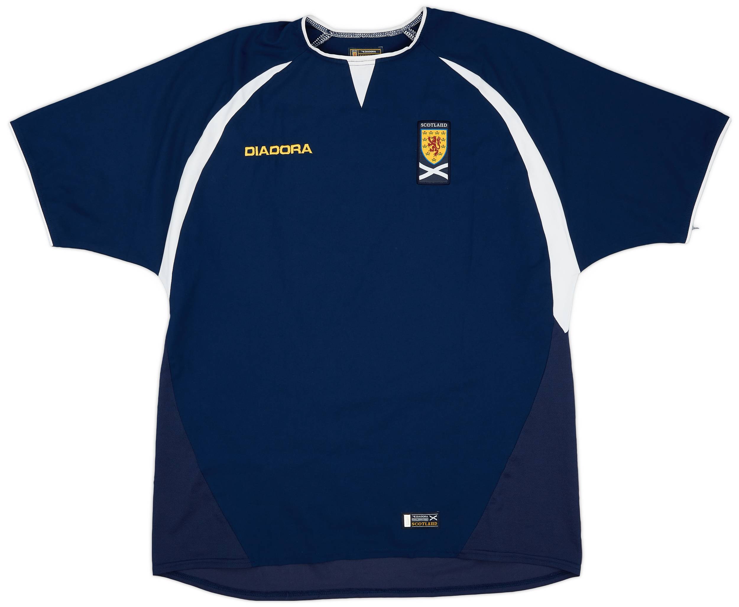 ディアドラ 2003-05 スコットランド代表 ユニフォーム ヴィンテージ XL ディアドラ】2003-05 スコットランド代表 ユニフォーム ホーム 半袖