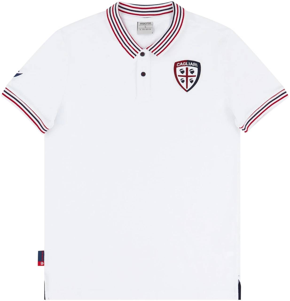 2019-20 Cagliari Macron Polo T-Shirt *As New* 