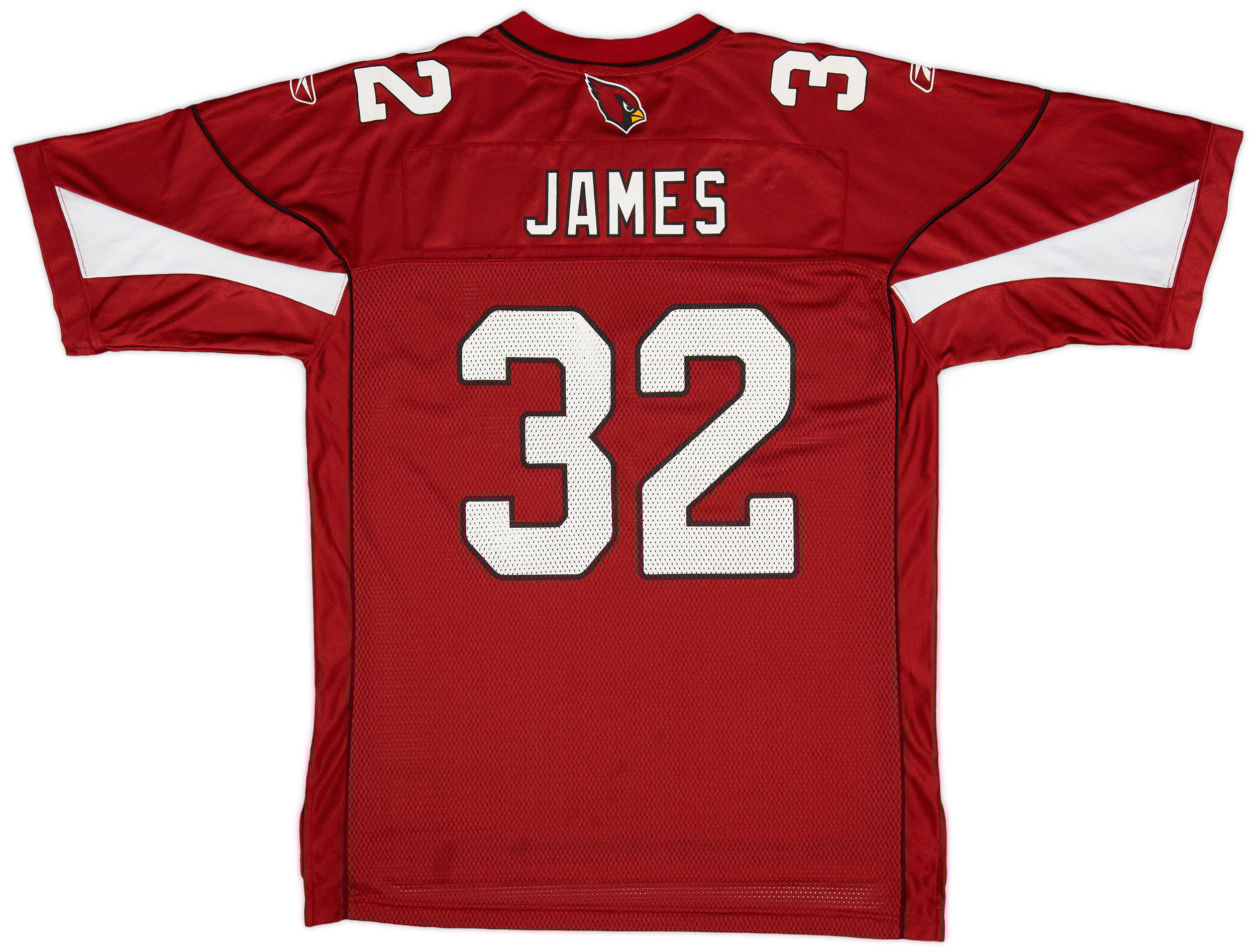 2006 Arizona Cardinals James #32 Reebok On Field Home Jersey (Very