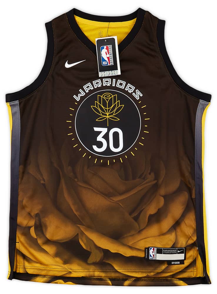 2022-23 Golden State Warriors Curry #30 Nike Swingman Alternate Jersey (M.Kids)