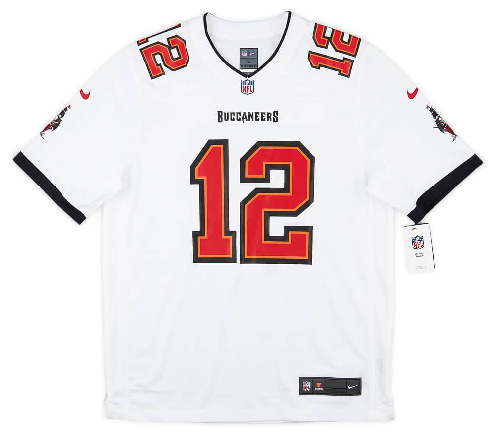 2020-22 Tampa Bay Buccaneers Brady #12 Nike Game Away Jersey (XL)