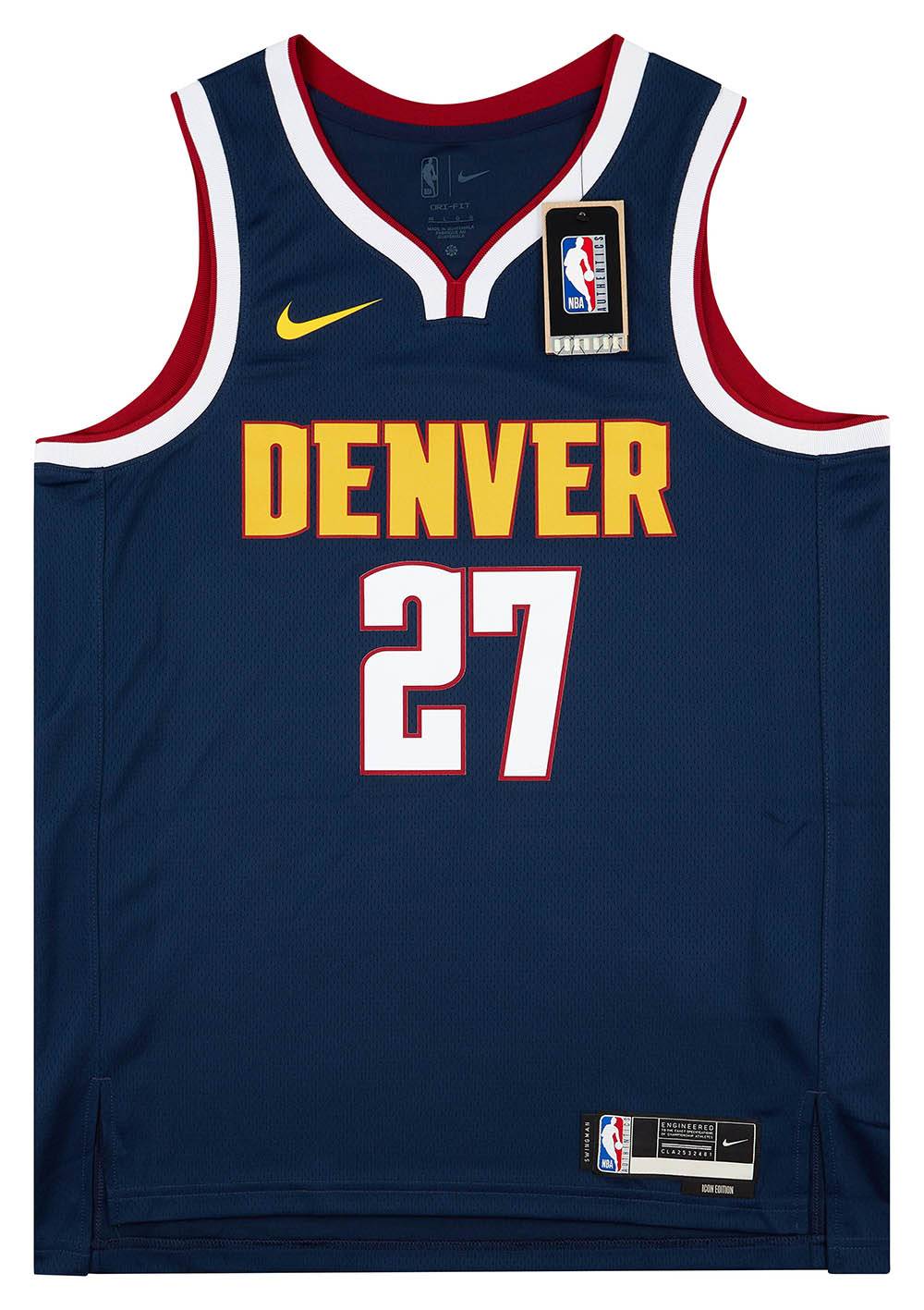 2018 24 Denver Nuggets Murray 27 Nike Swingman Away Jersey S