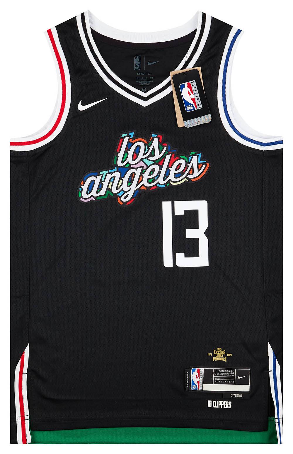 Paul george authentic jersey best sale