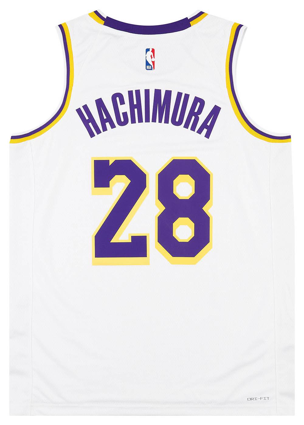 2023 LA Lakers Hachimura #28 Nike Swingman Home Jersey (L)