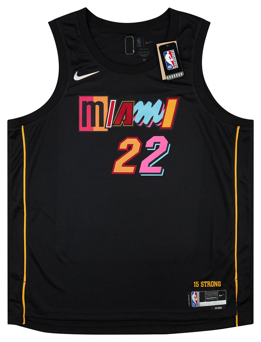 2021 22 Miami Heat Butler 22 Nike Swingman Alternate Jersey S