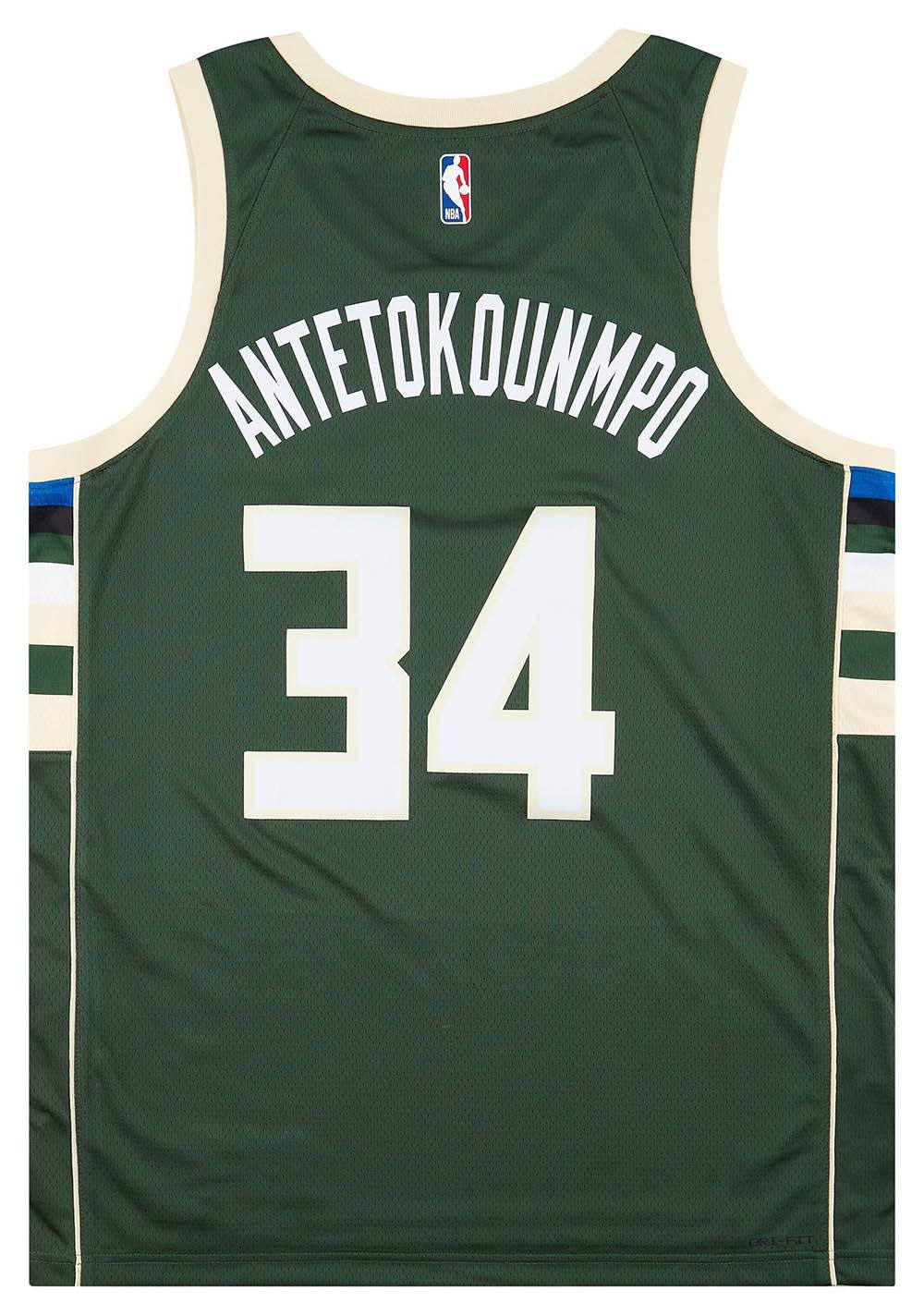 Nike Milwaukee Bucks ジャージ 34 アンテトクンポ Nike Milwaukee Bucks アンテトクンポ ジャージ 34 ウェア