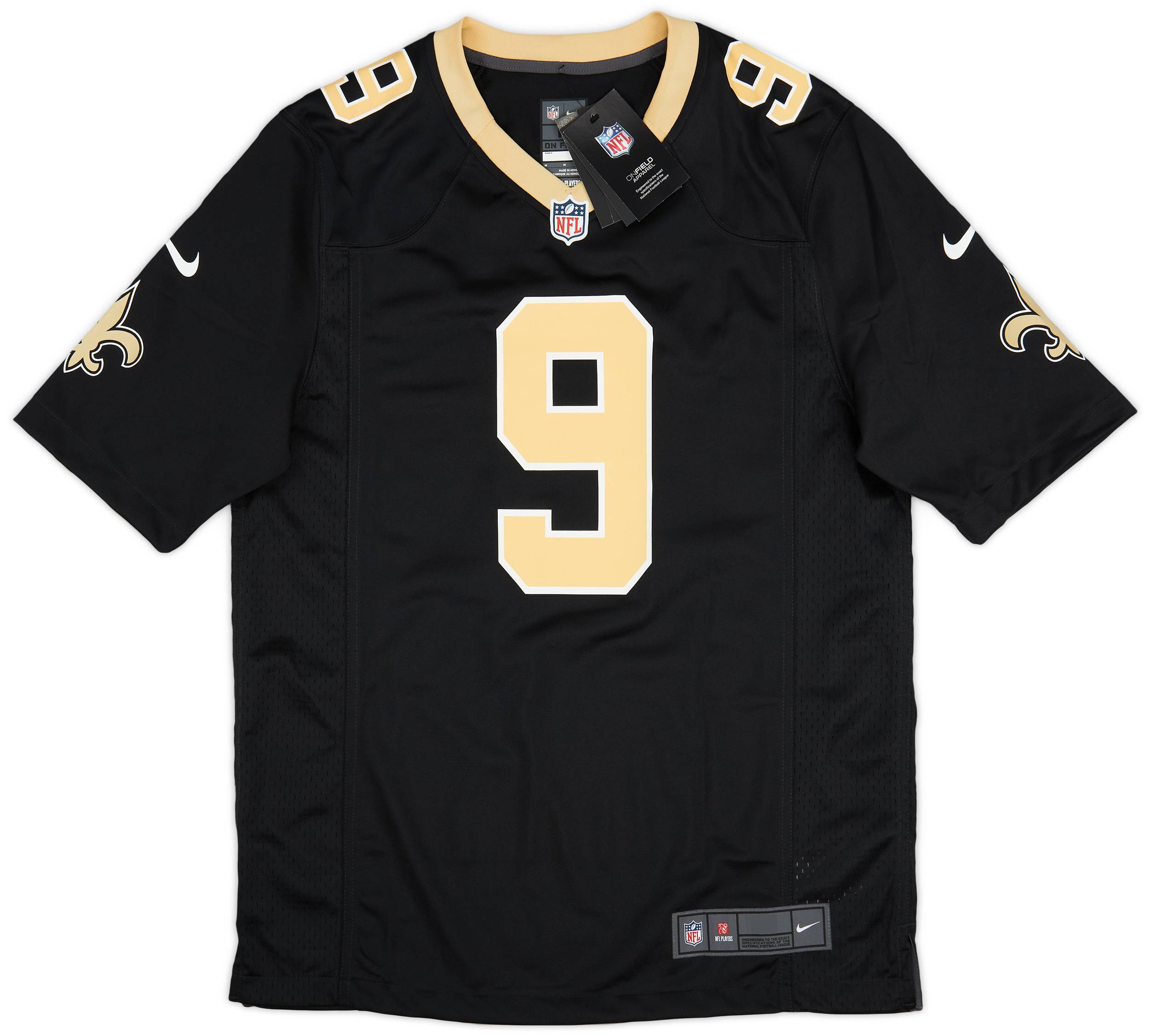 2017 20 New Orleans Saints Brees 9 Nike Game Home Jersey L