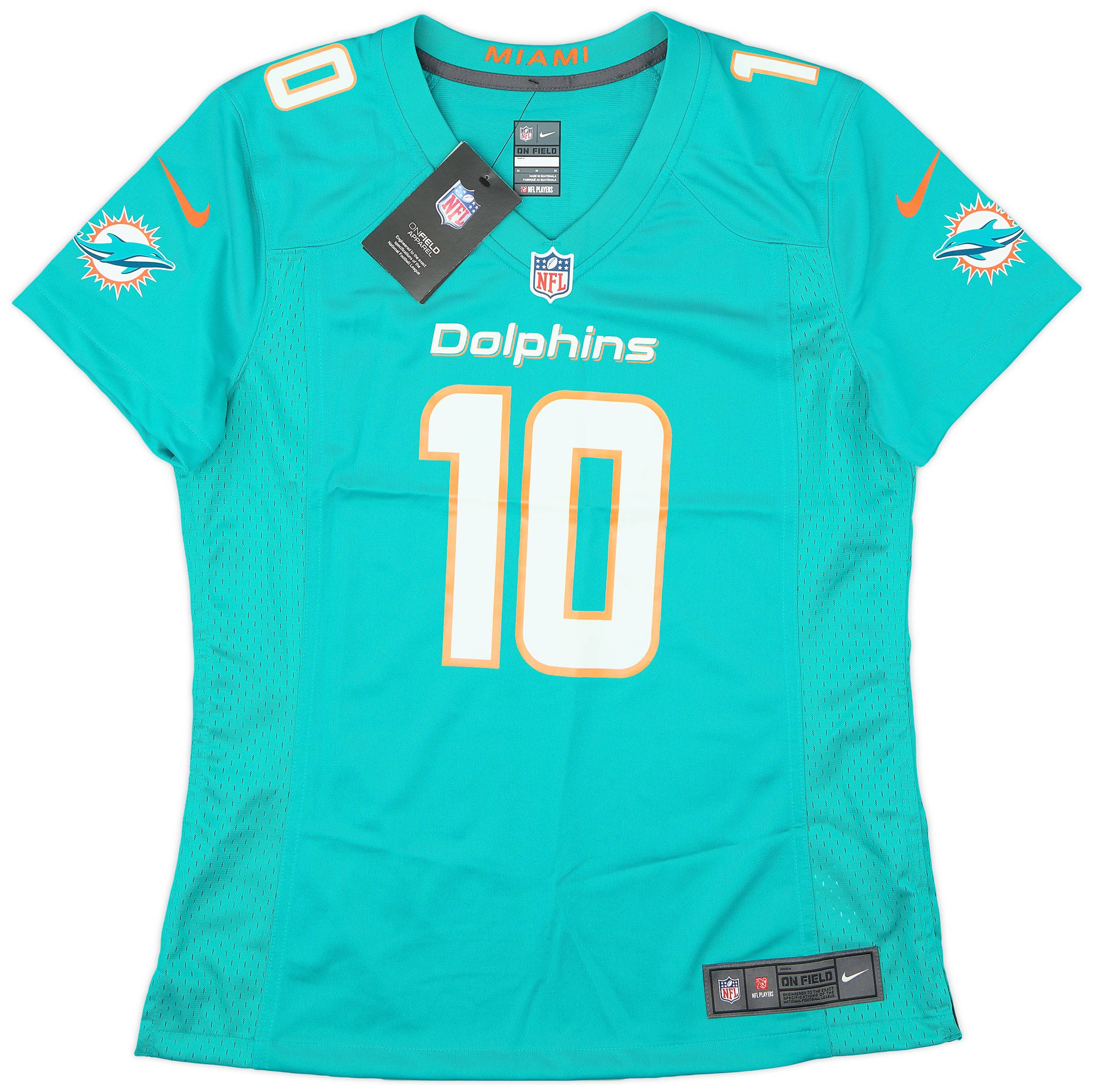 2022 23 Miami Dolphins Hill 10 Nike Game Home Jersey Womens M