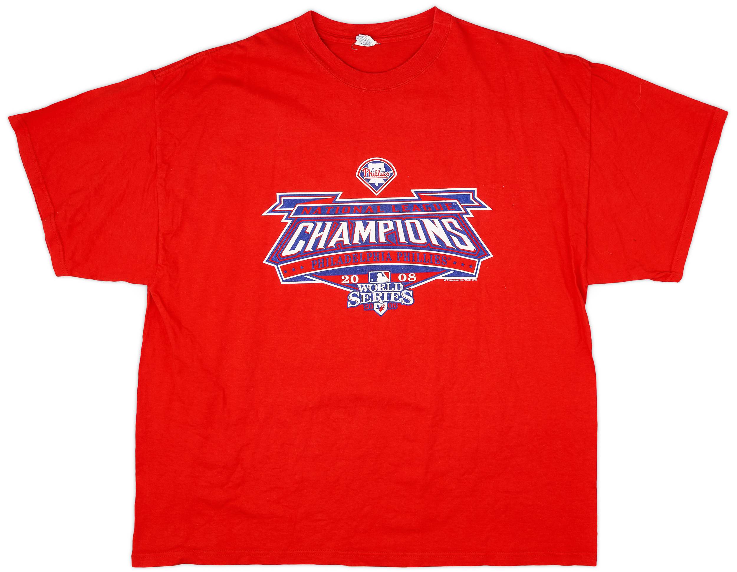 2008 Philadelphia Phillies National League Champions Tee (Excellent) XXL