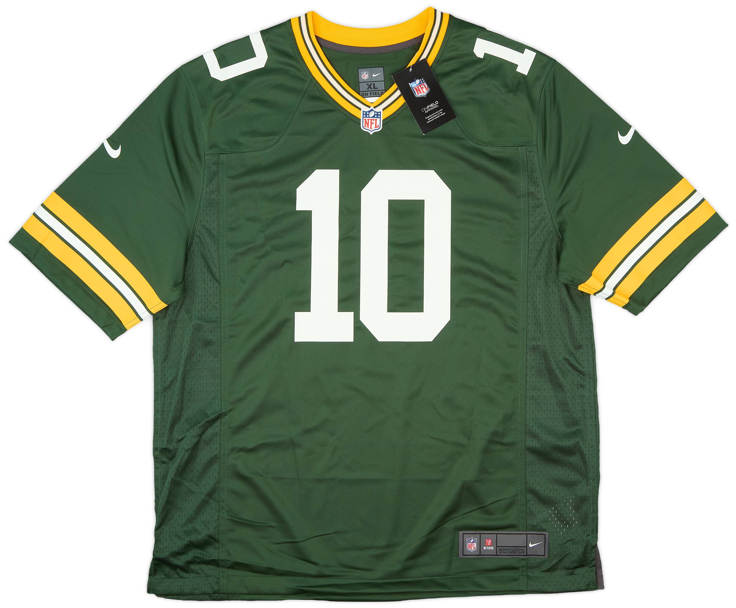 2020 23 Green Bay Packers Love 10 Nike Game Home Jersey L